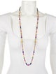 Ray Griffiths 18K Multicolor Sapphire Bead Necklace