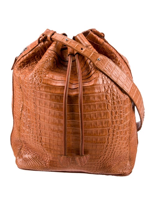 Rhonda Ochs Crocodile Bucket Bag