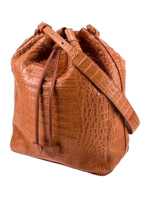 Rhonda Ochs Crocodile Bucket Bag