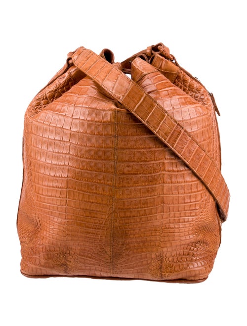 Rhonda Ochs Crocodile Bucket Bag