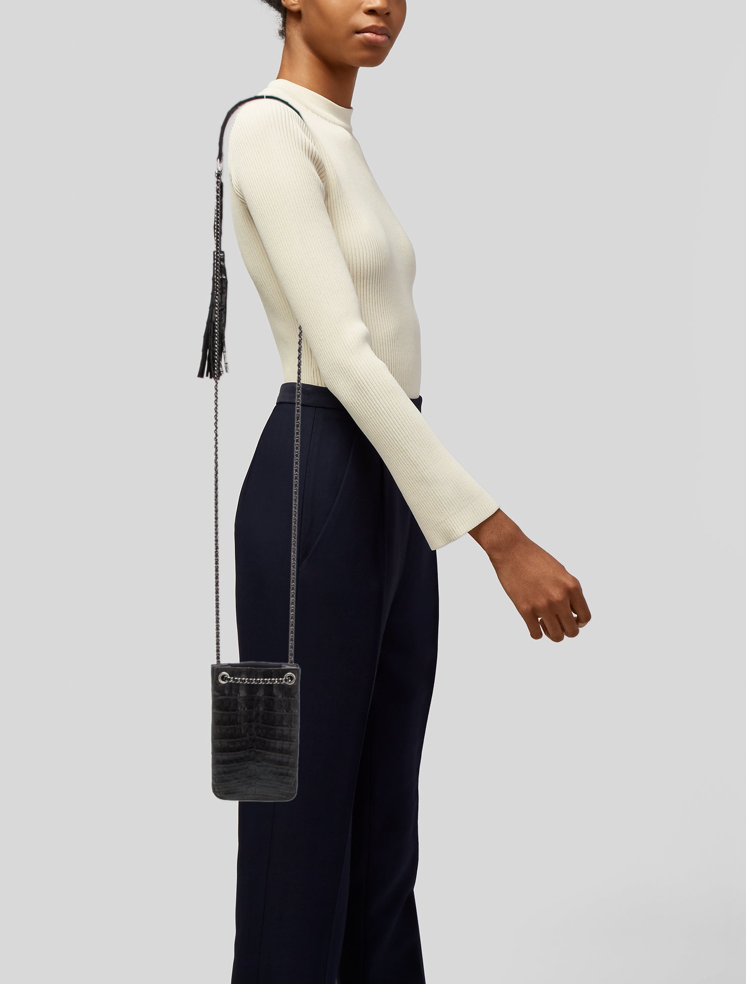 Rhonda Ochs Leather Minaudière