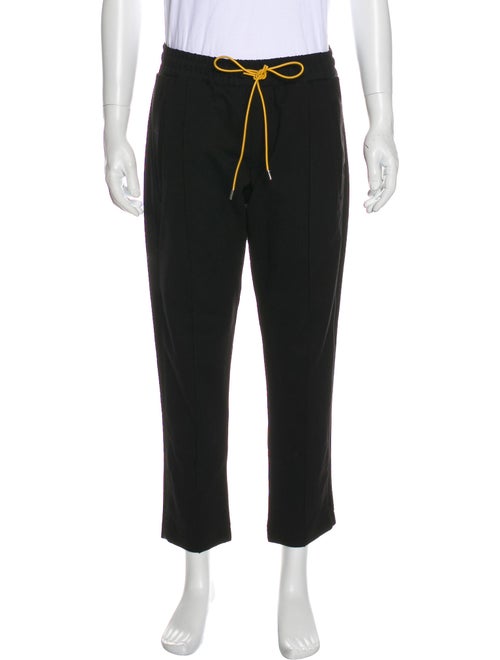 Rhude Cropped Track Pants black