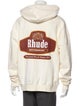 RHUDE Graphic Print Crew Neck Hoodie