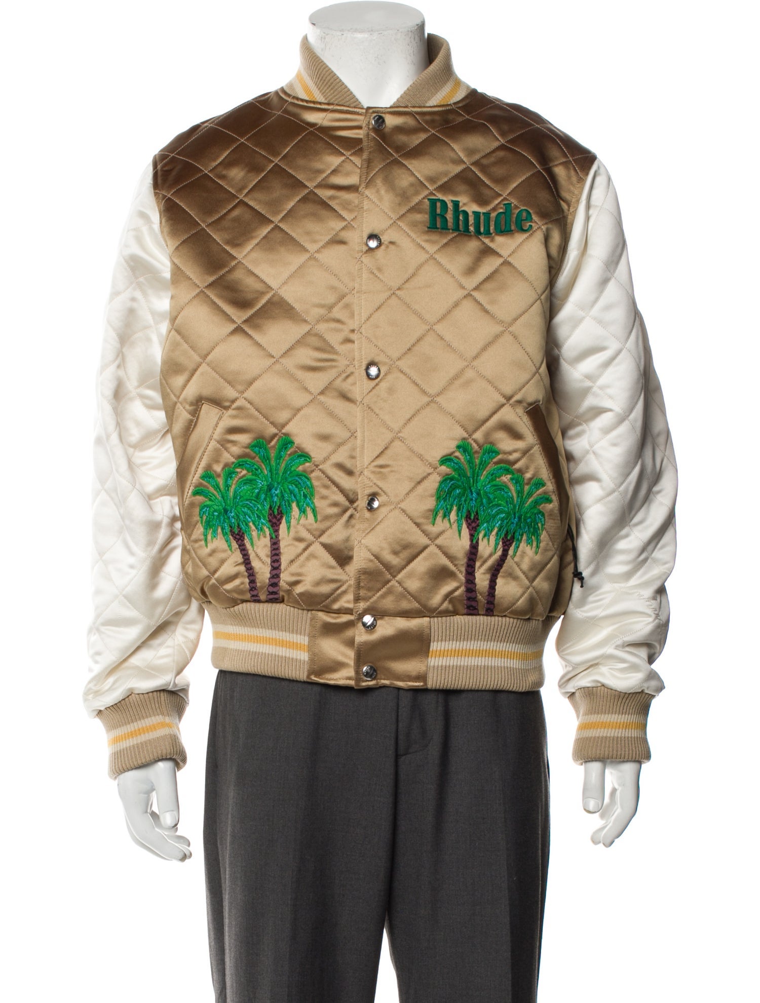 RHUDE Graphic Print Bomber Jacket