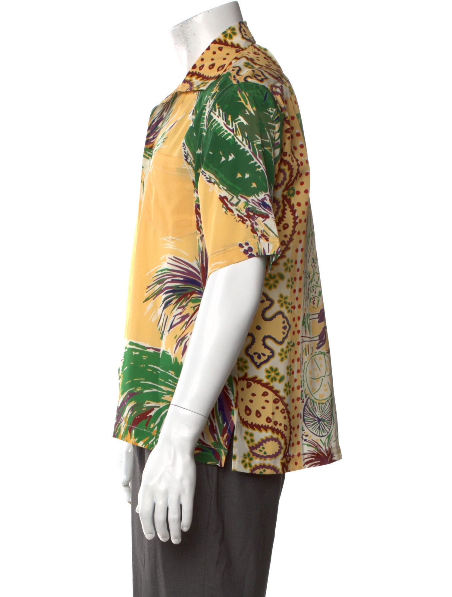 RHUDE Printed Short Sleeve Shirt w/ Tags