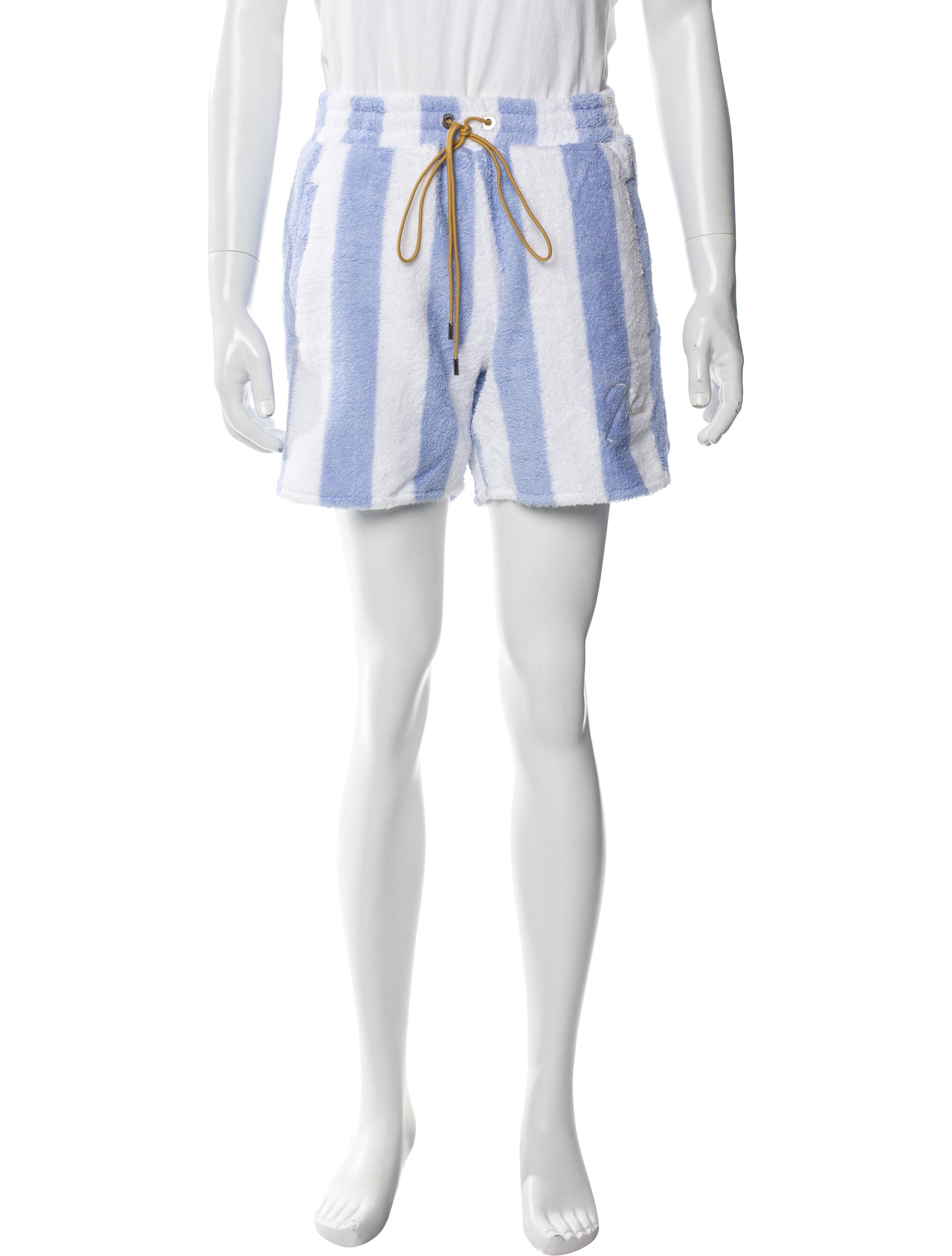 RHUDE Striped Jogger Shorts