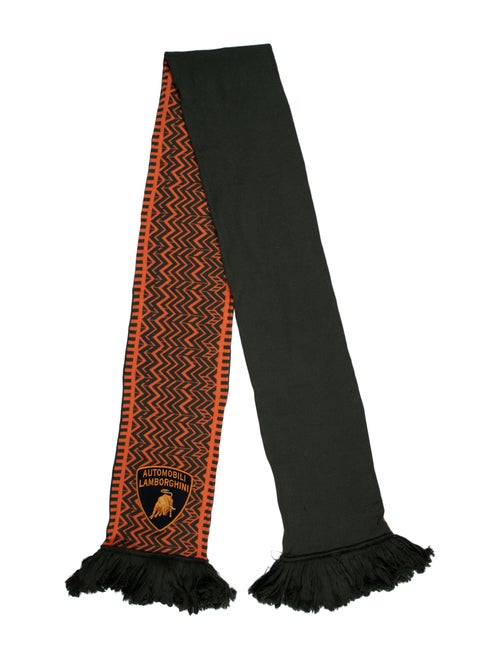 RHUDE Merino Wool Printed Scarf