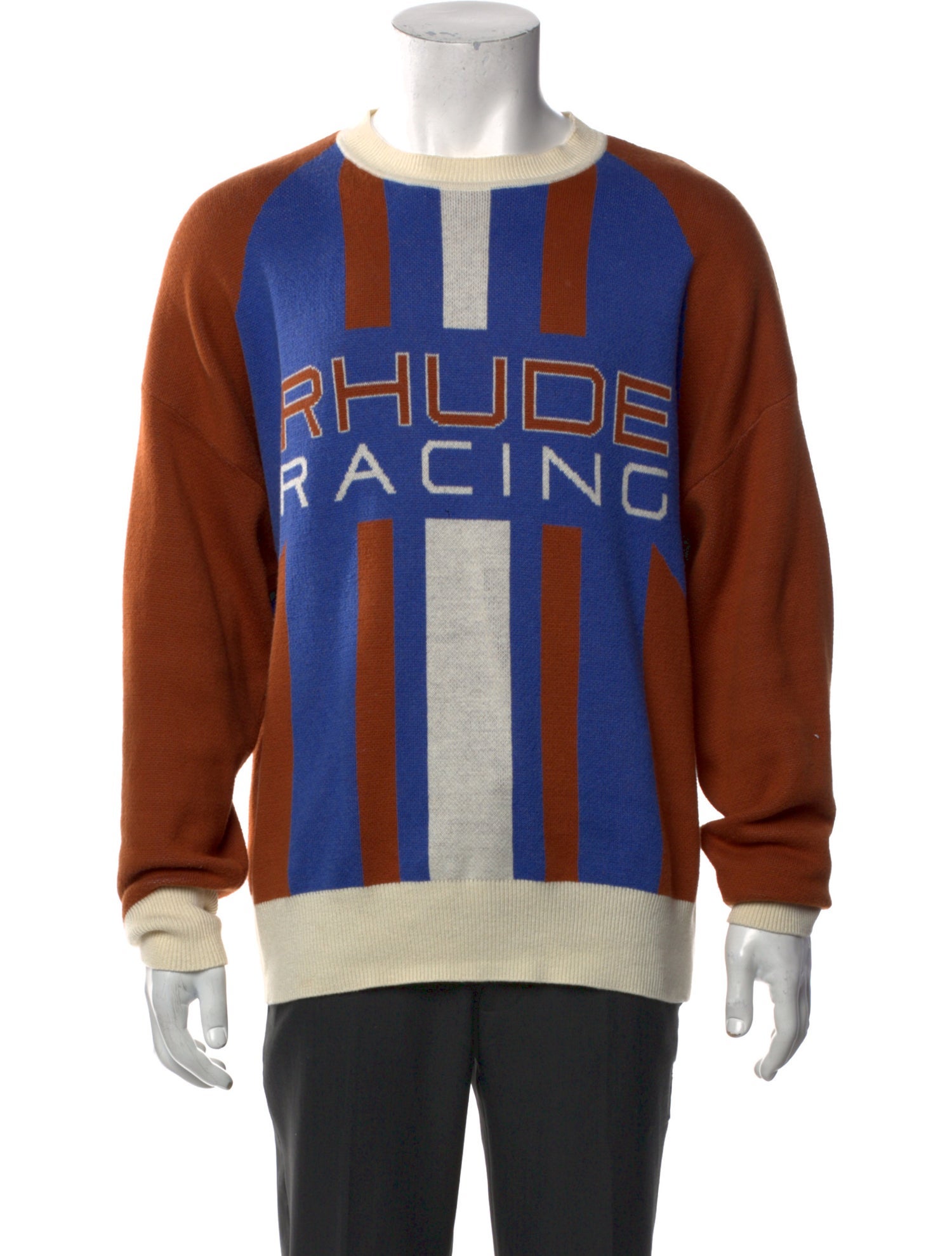 RHUDE Printed Crew Neck Pullover w/ Tags