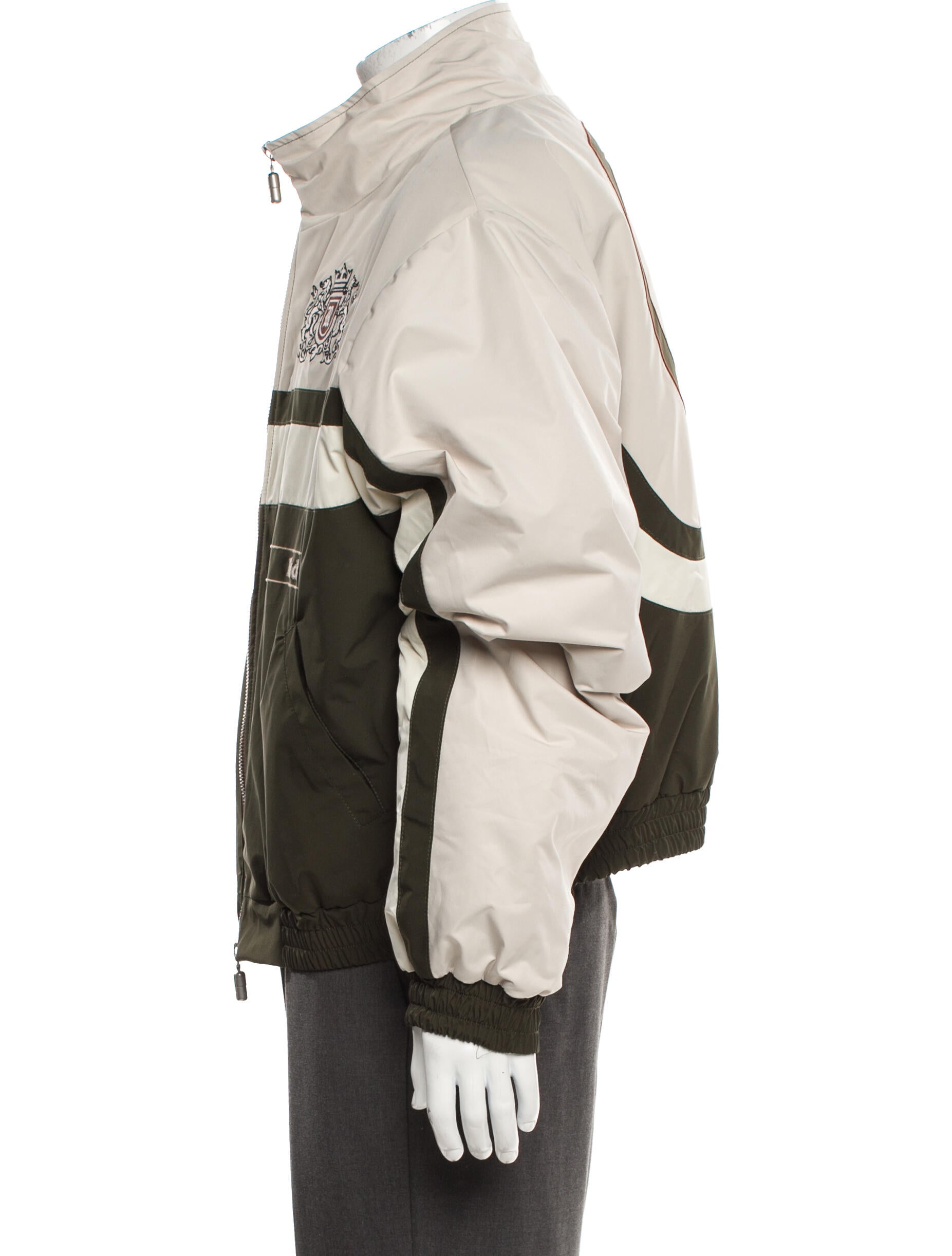 RHUDE Colorblock Pattern Windbreaker w/ Tags