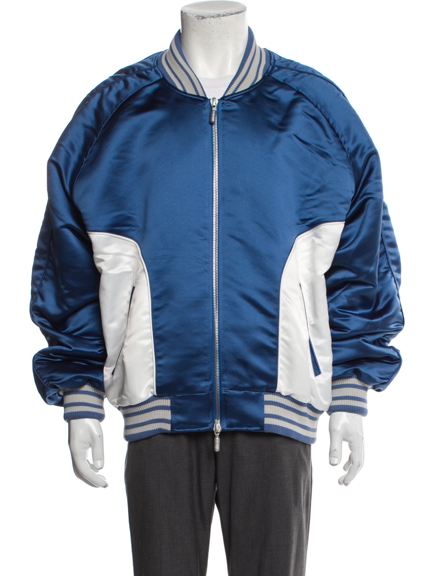 RHUDE Striped Bomber Jacket