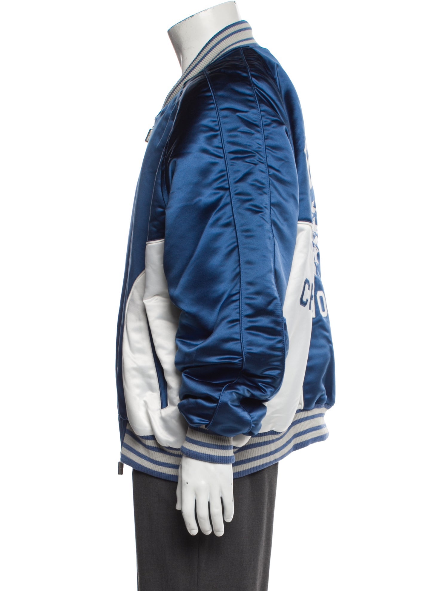 RHUDE Striped Bomber Jacket