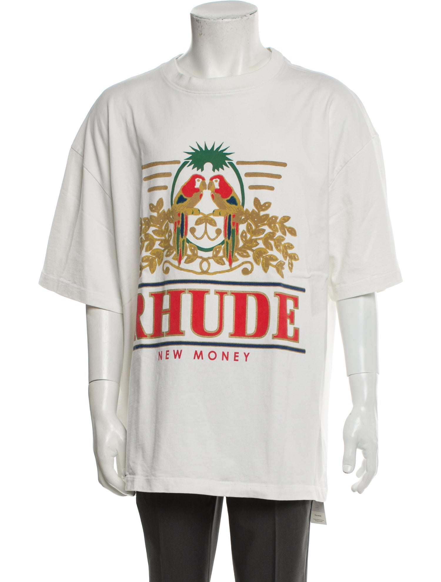 RHUDE Graphic Print Short Sleeve Shirt