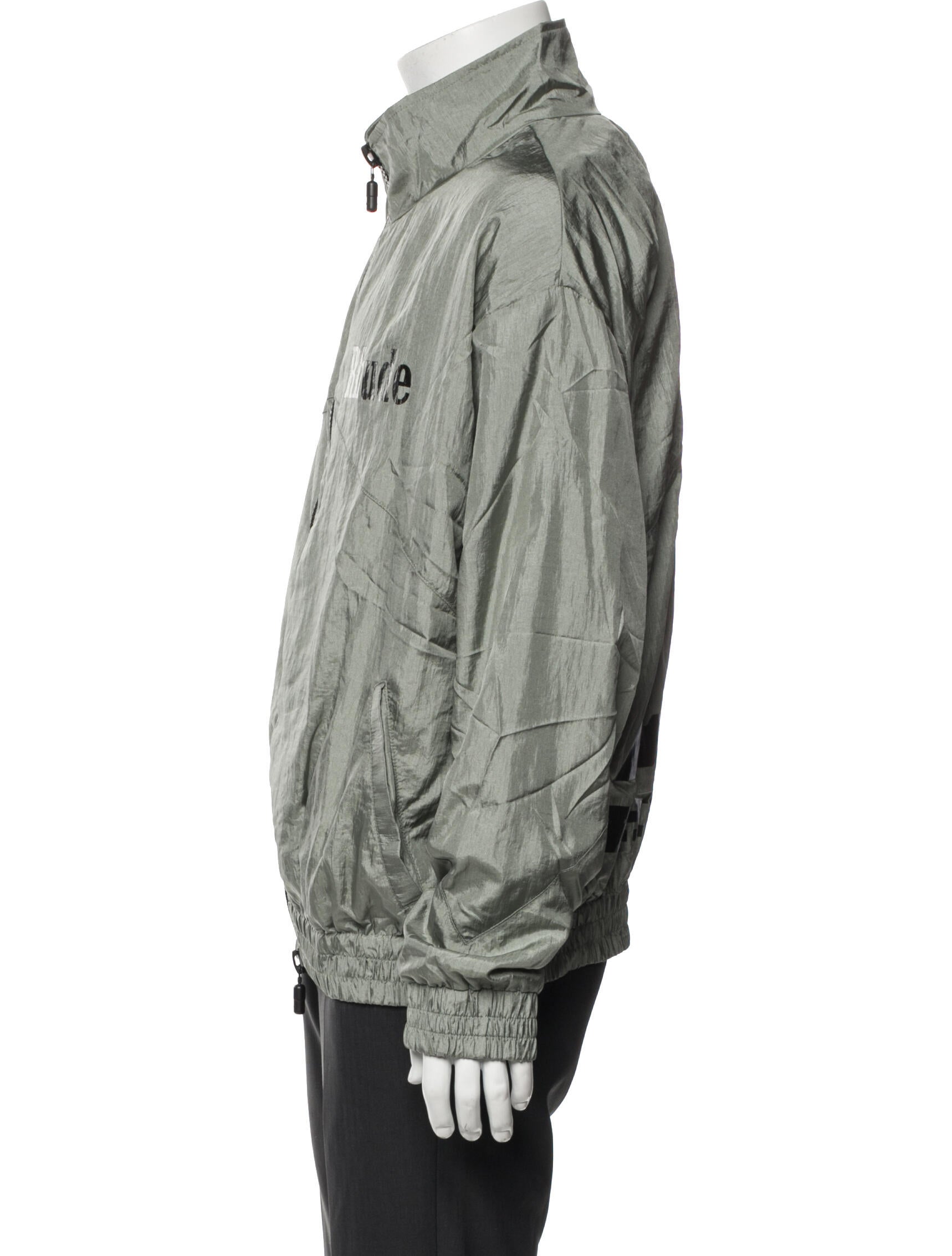 RHUDE Graphic Print Windbreaker w/ Tags