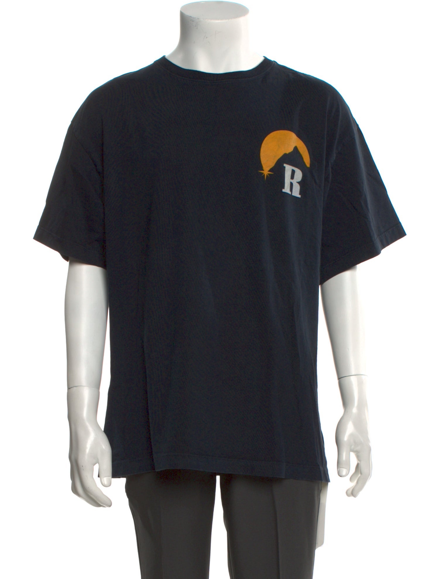 RHUDE Graphic Print Crew Neck T-Shirt