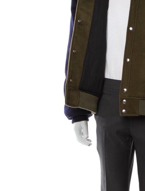 RHUDE Wool Graphic Print Varsity Jacket