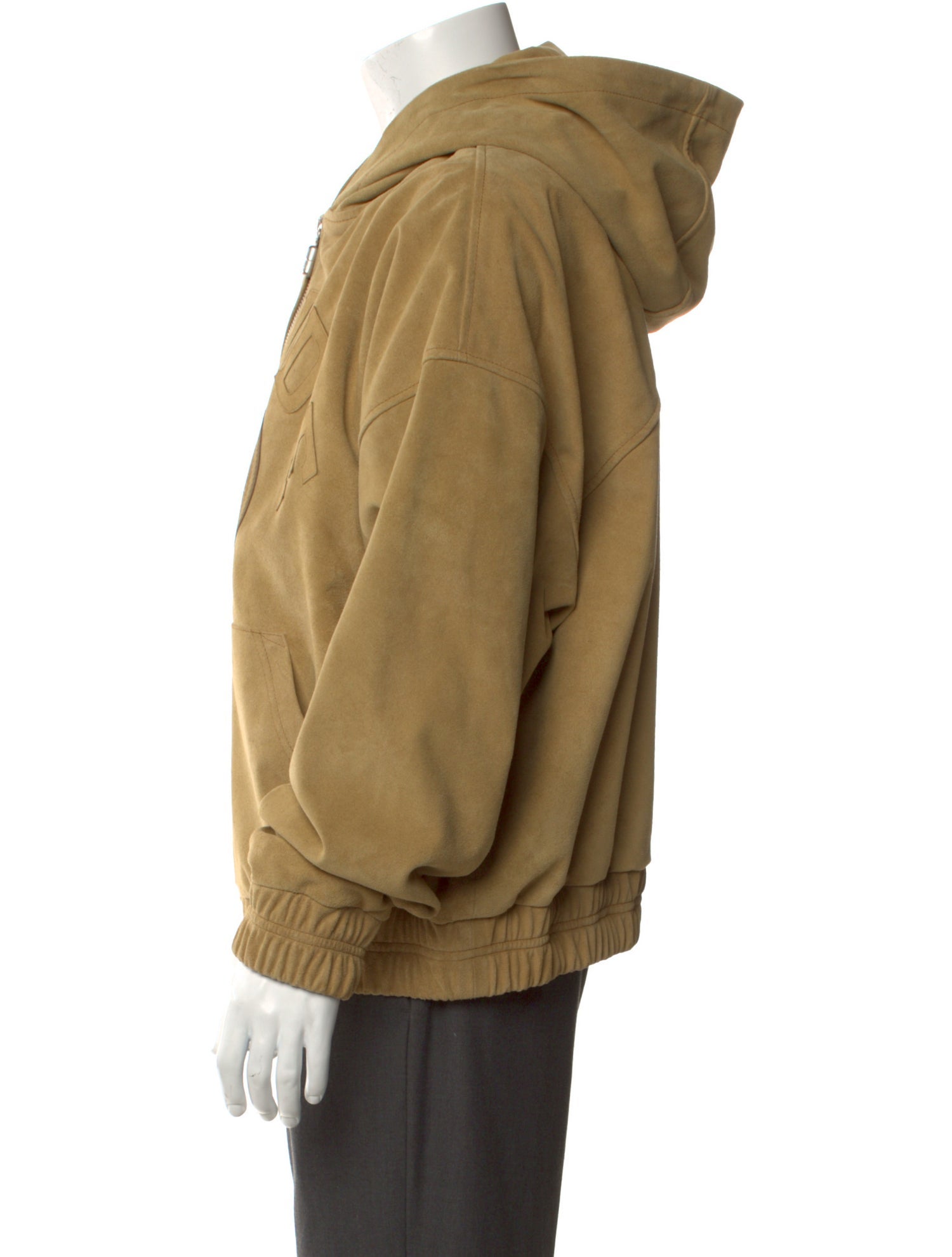 RHUDE Suede Crew Neck Hoodie w/ Tags