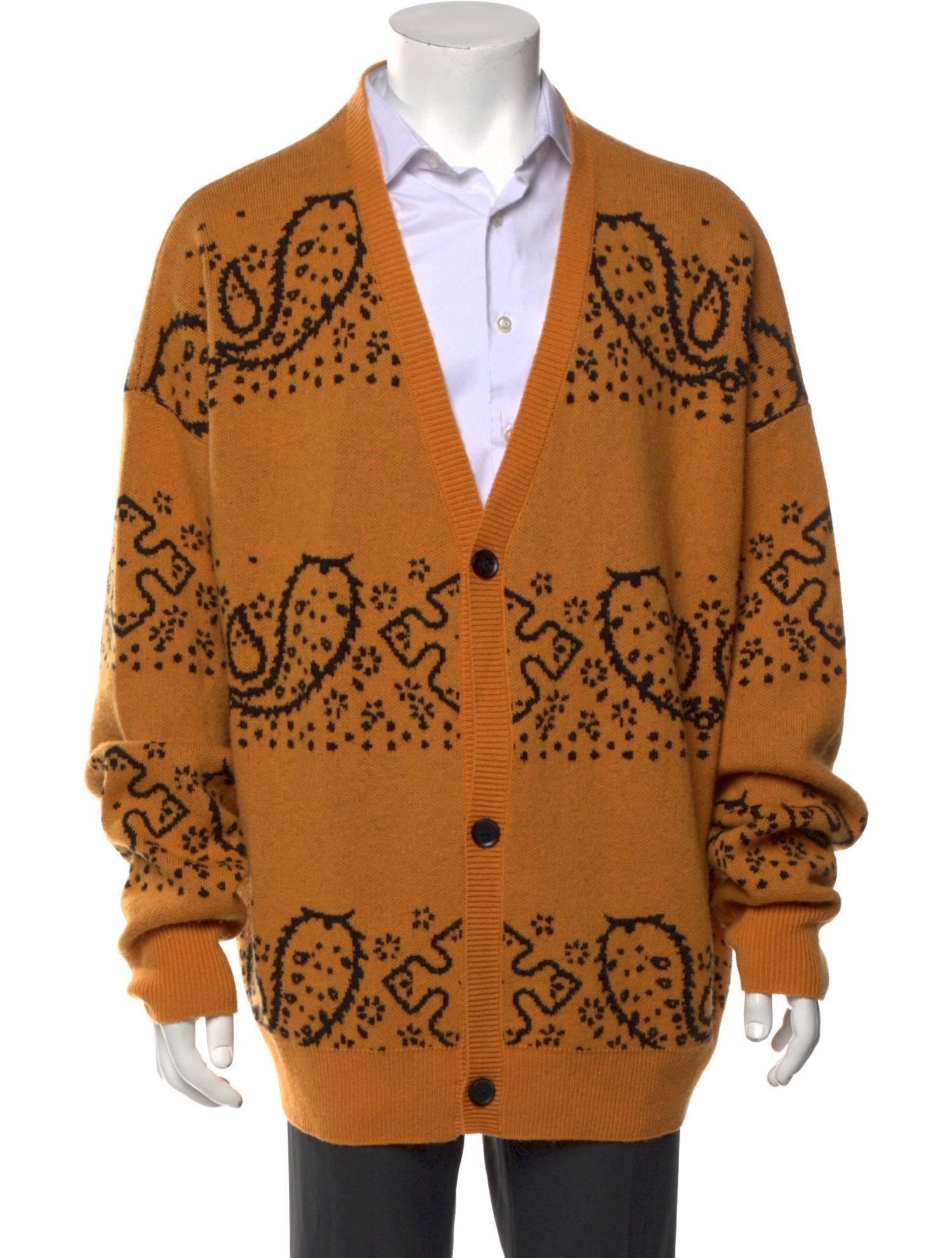 RHUDE Wool Printed Cardigan