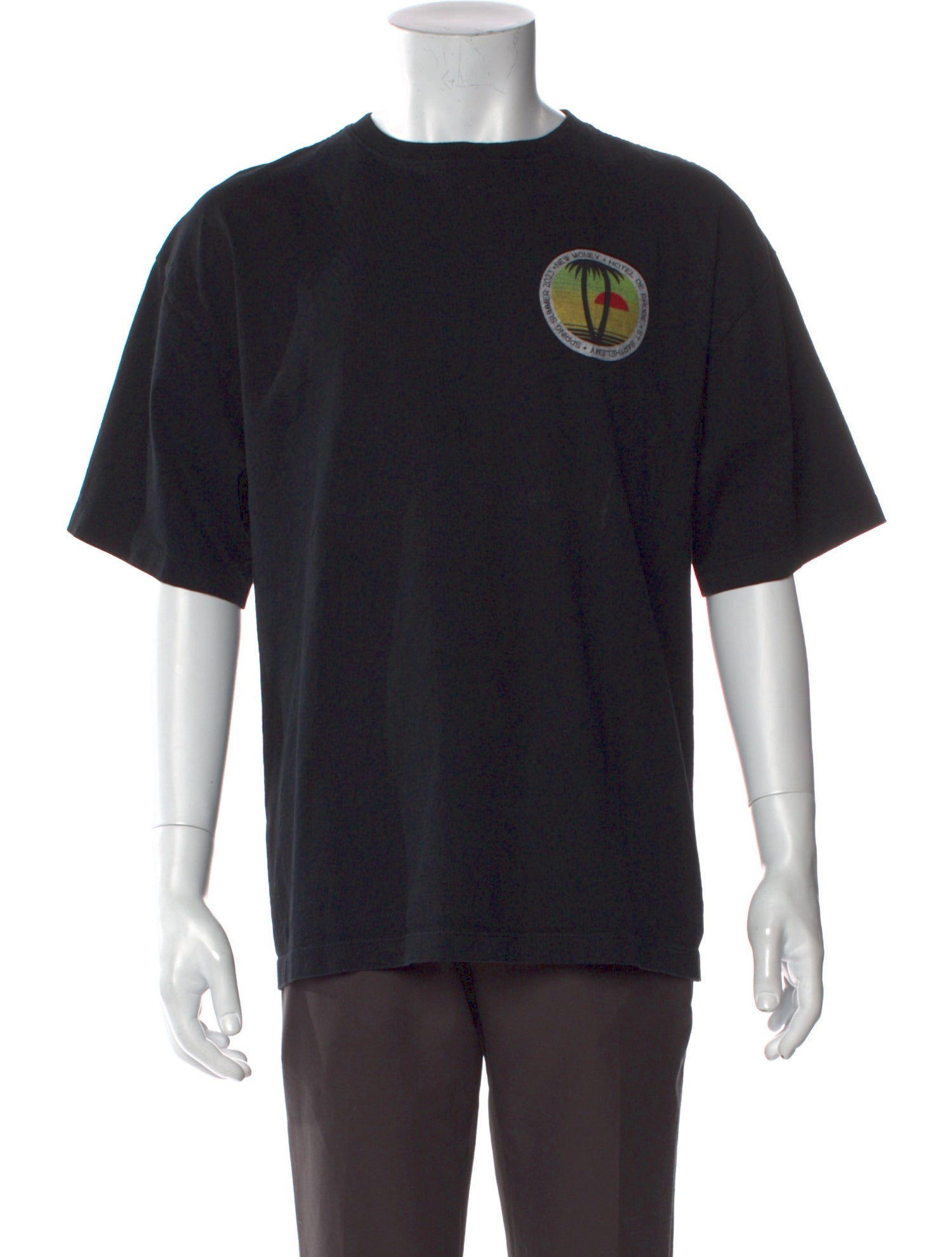 RHUDE Graphic Print Crew Neck T-Shirt