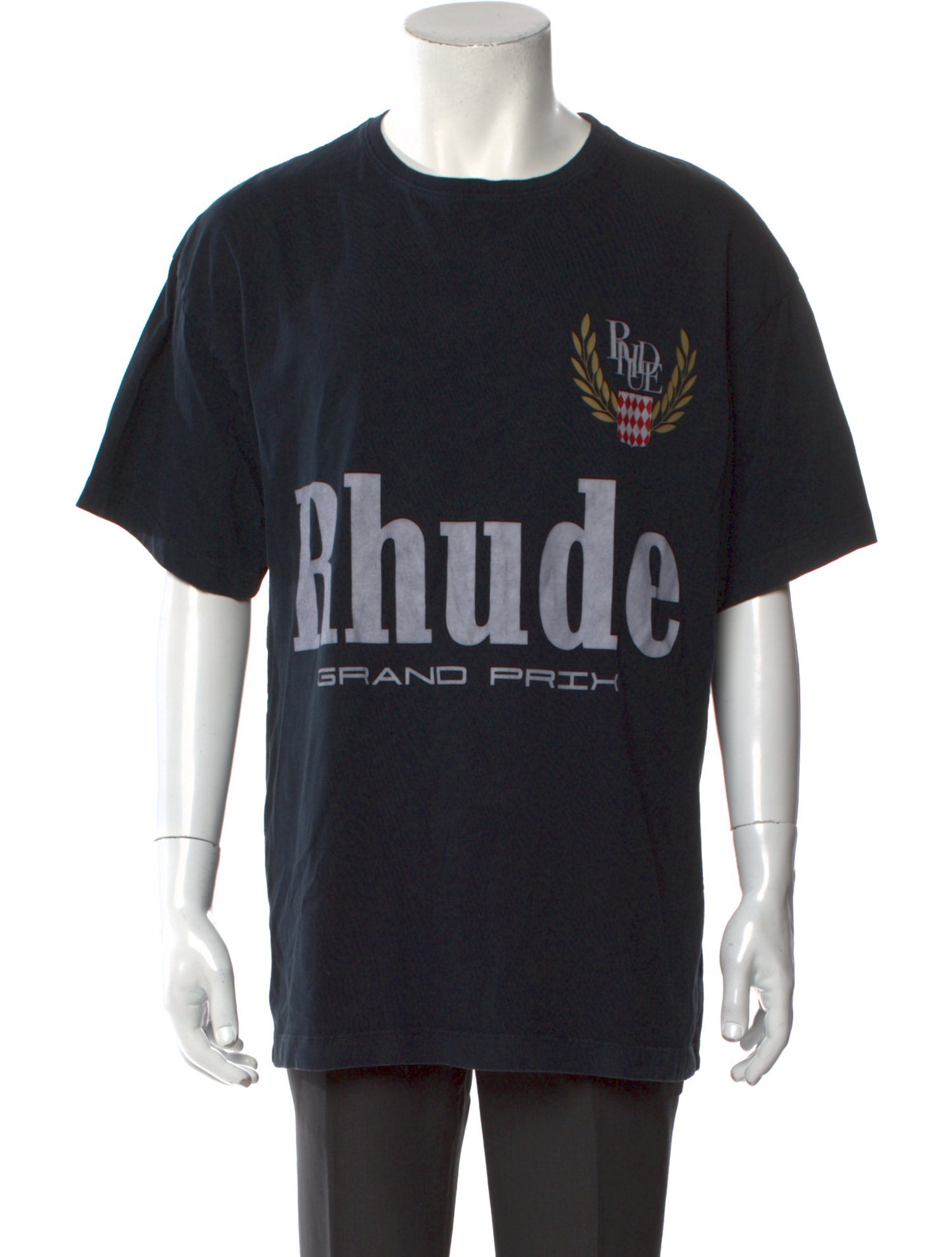 RHUDE Graphic Print Crew Neck T-Shirt