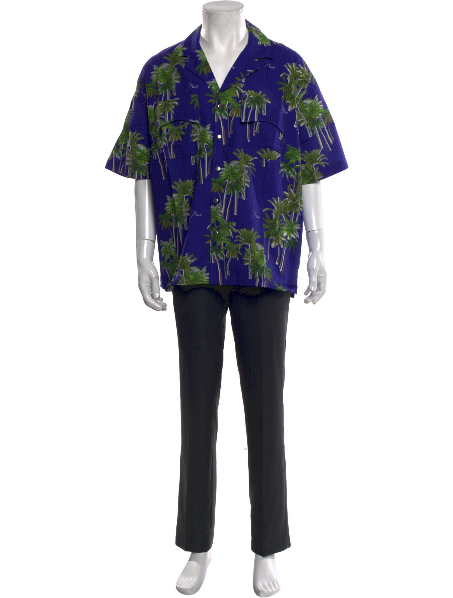 RHUDE Printed Short Sleeve Shirt w/ Tags