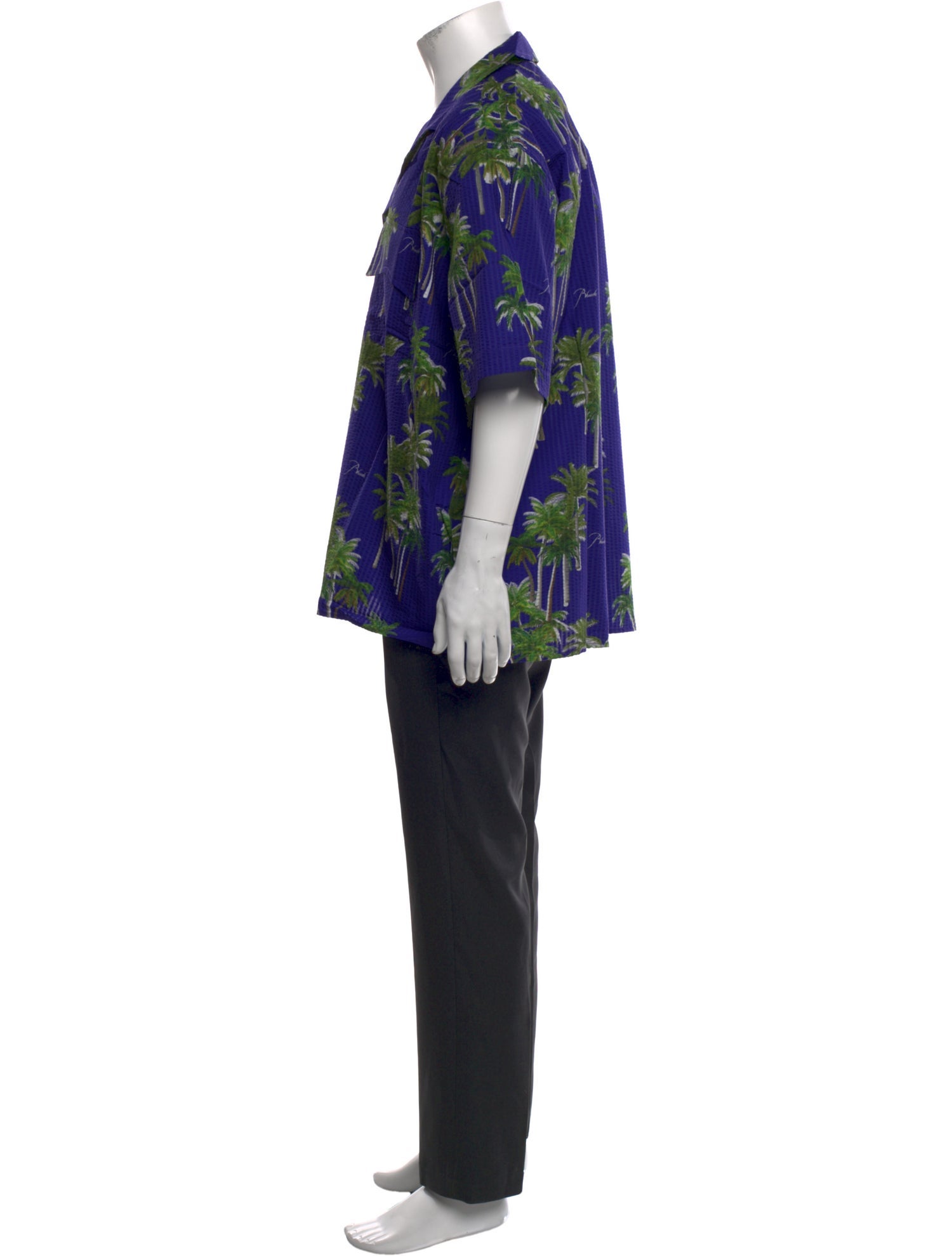 RHUDE Printed Short Sleeve Shirt w/ Tags