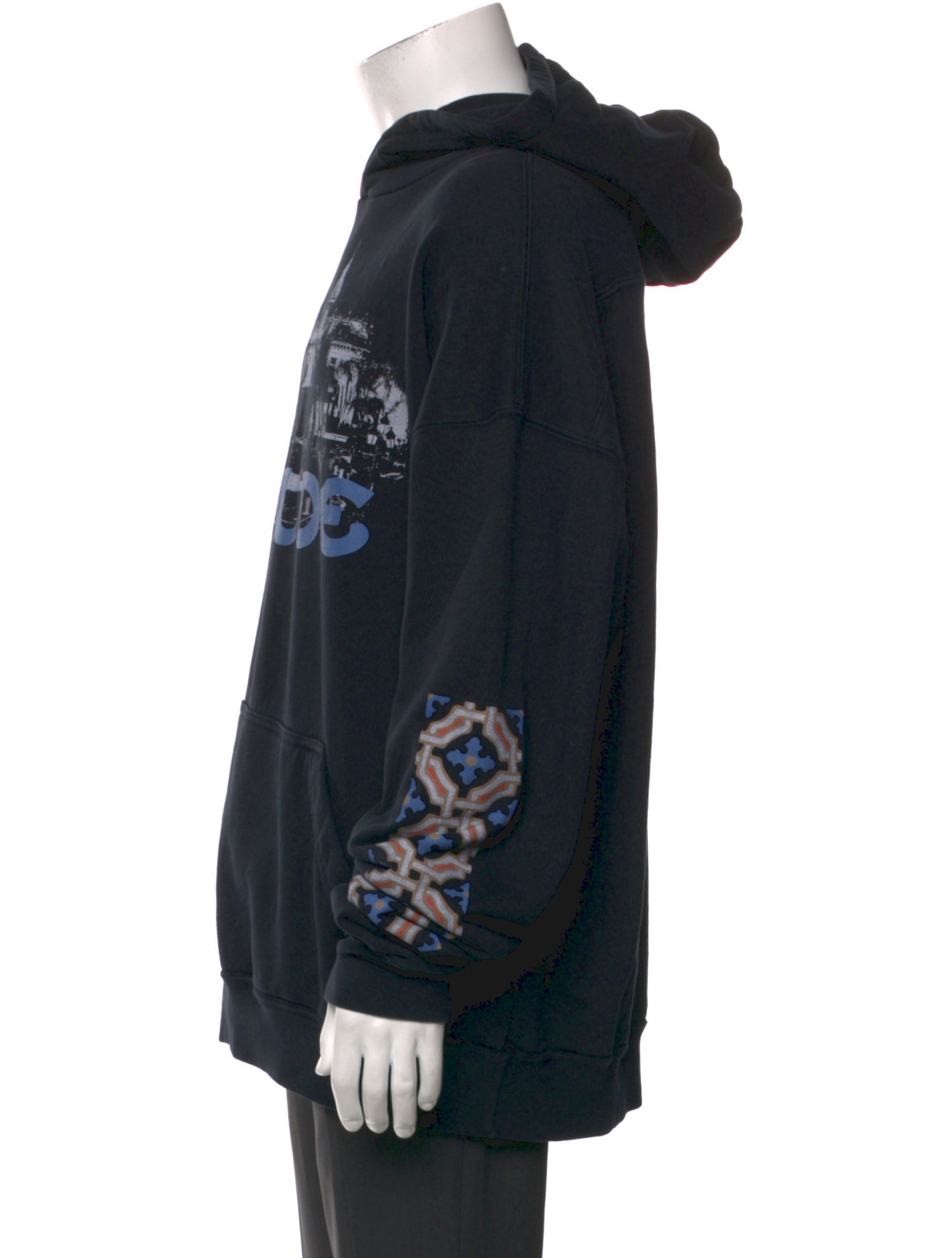 RHUDE Graphic Print Crew Neck Hoodie w/ Tags