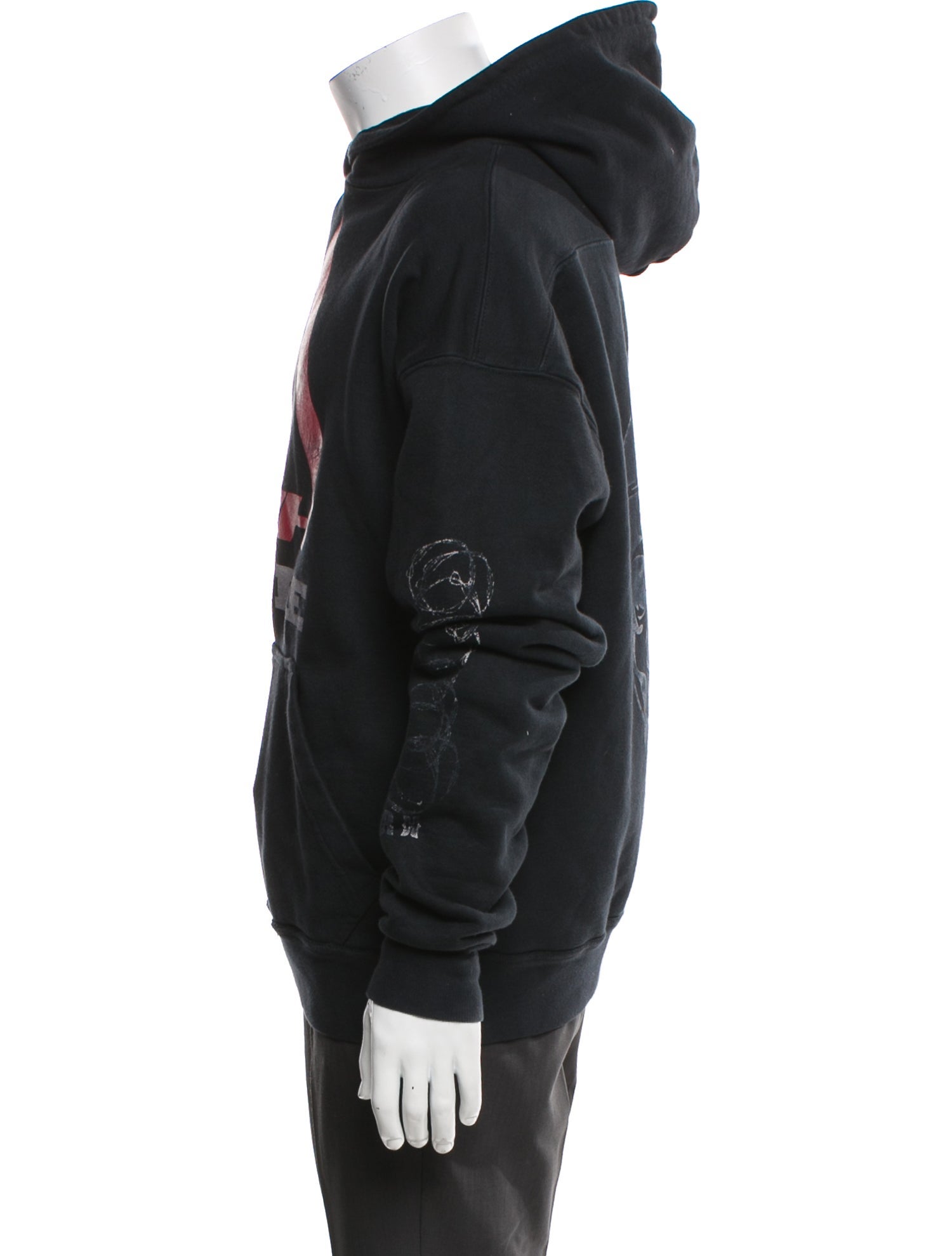 RHUDE Graphic Print Crew Neck Hoodie