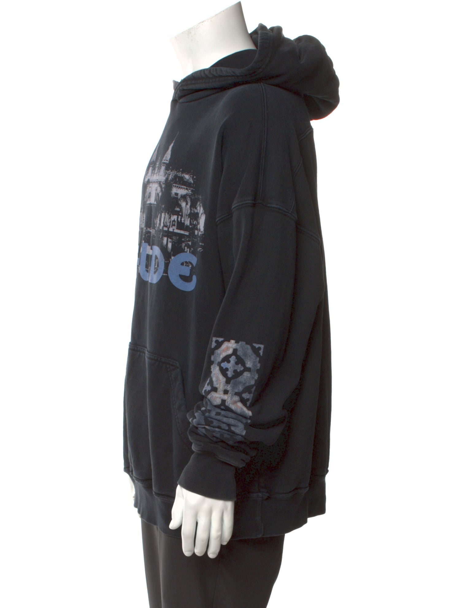 RHUDE Graphic Print Crew Neck Hoodie