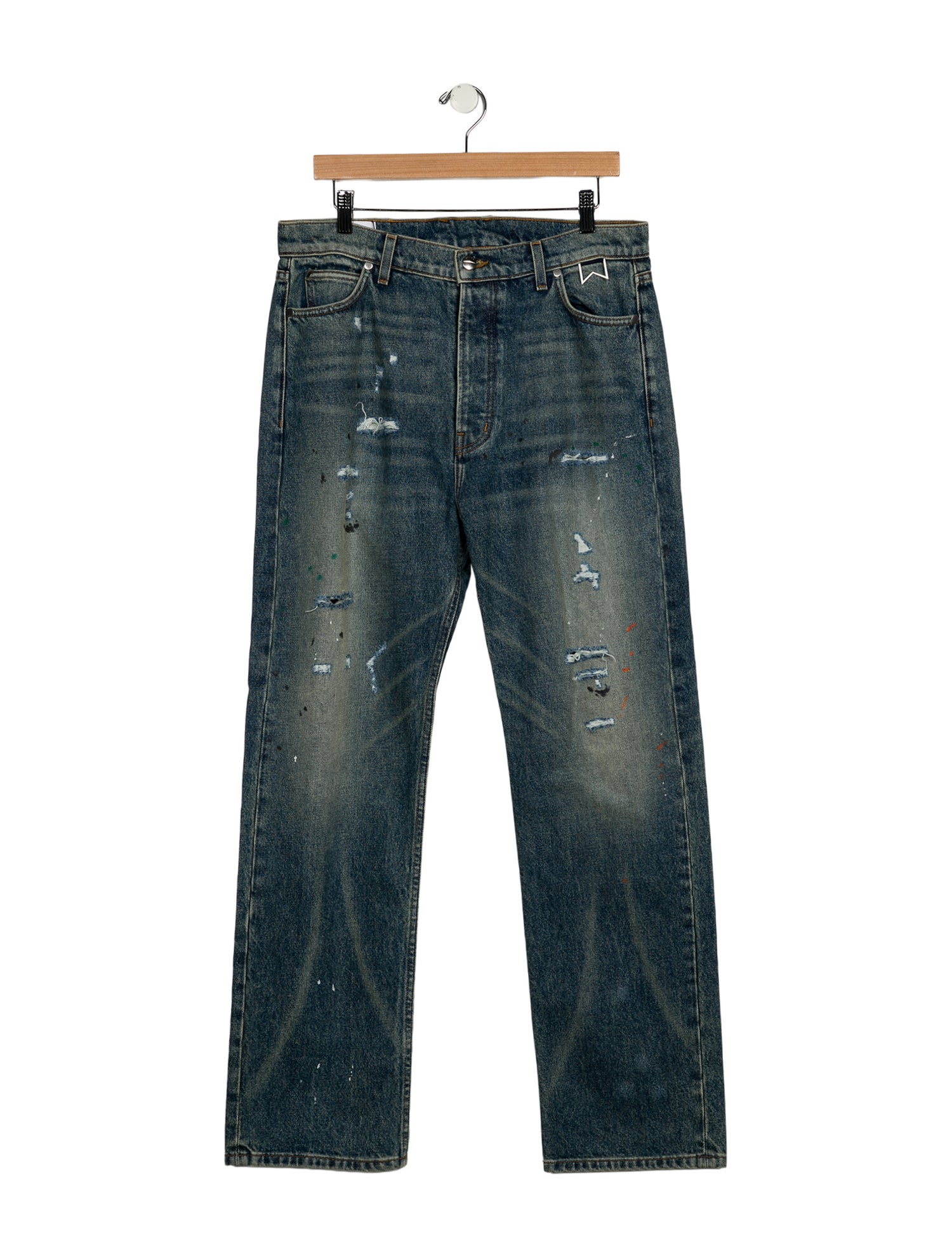 RHUDE Straight-Leg Jeans