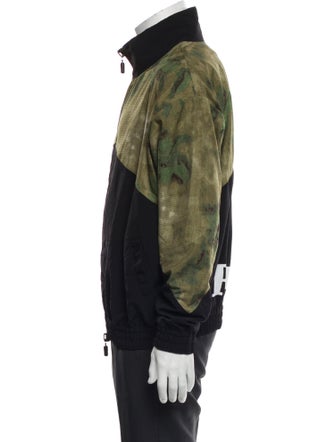 RHUDE Colorblock Pattern Windbreaker