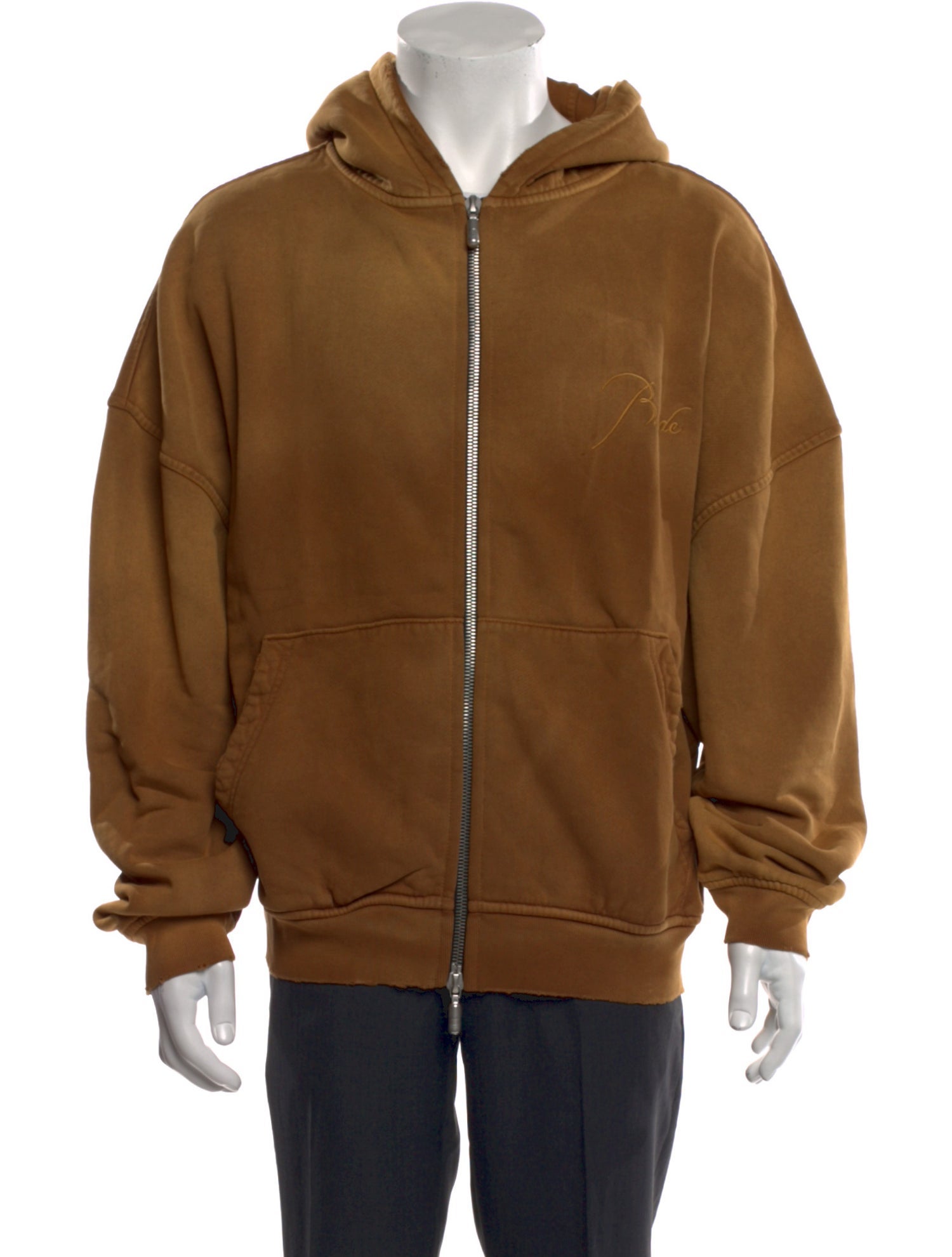RHUDE V-Neck Long Sleeve Hoodie w/ Tags