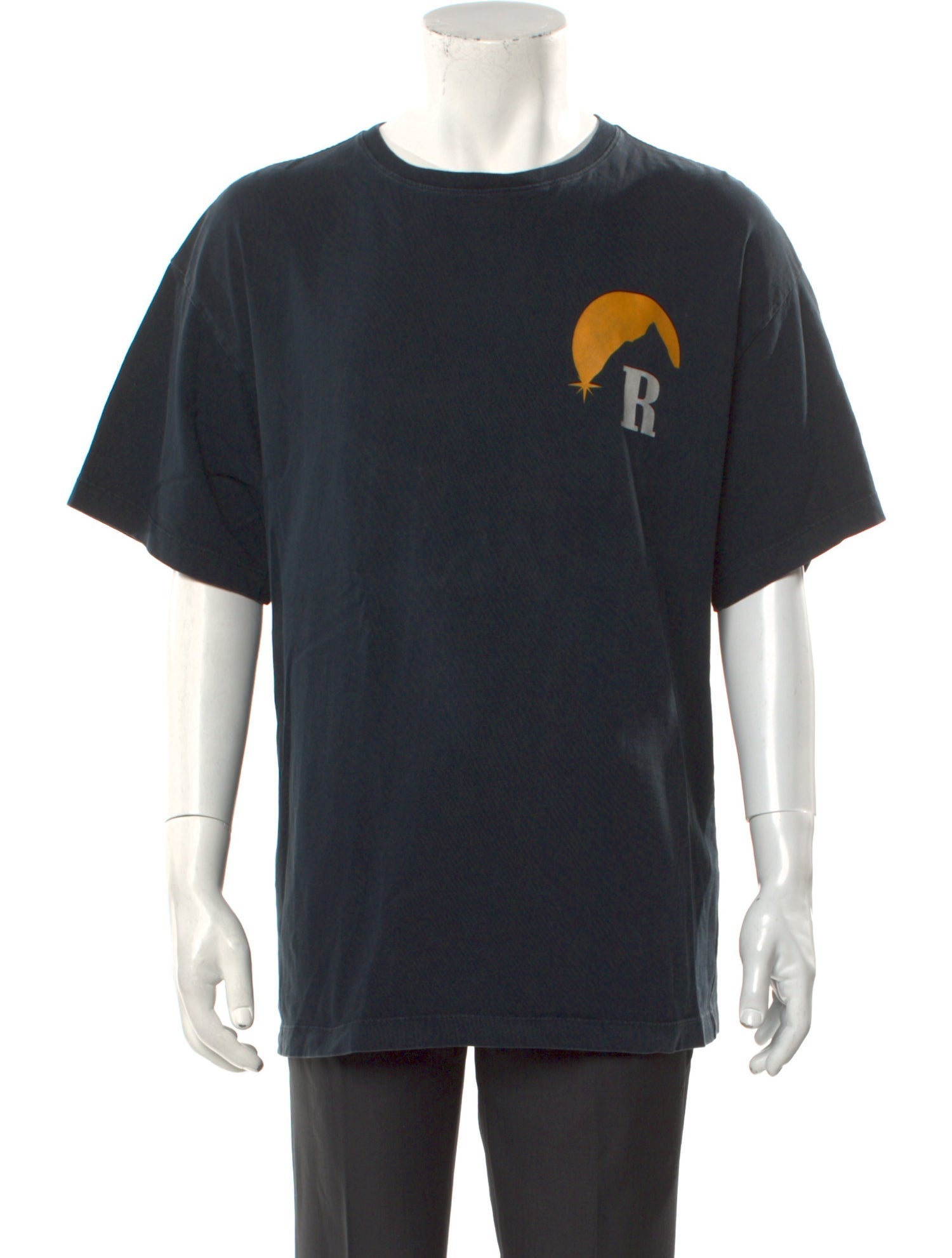 RHUDE Graphic Print Crew Neck T-Shirt