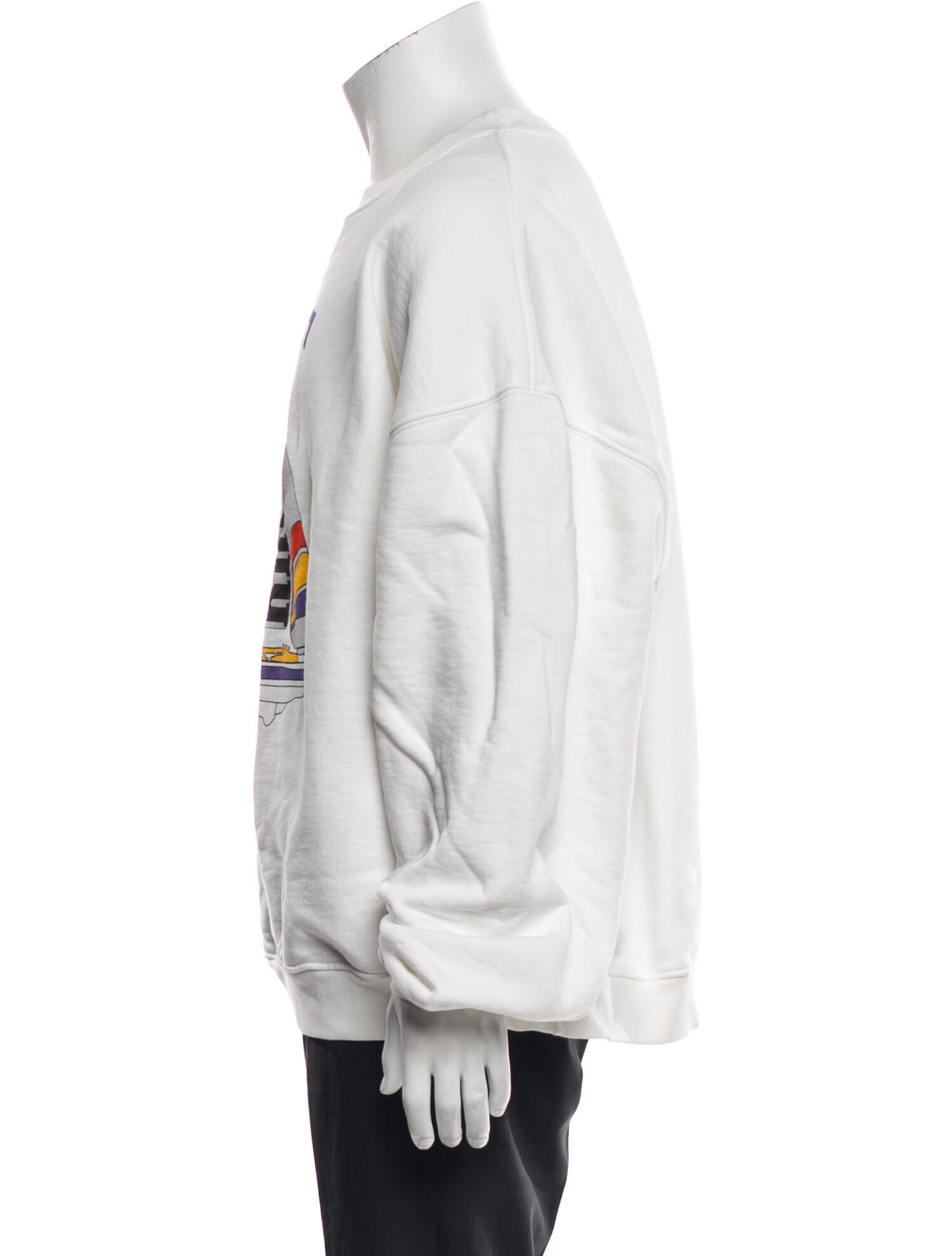 RHUDE Graphic Print Crew Neck Sweatshirt
