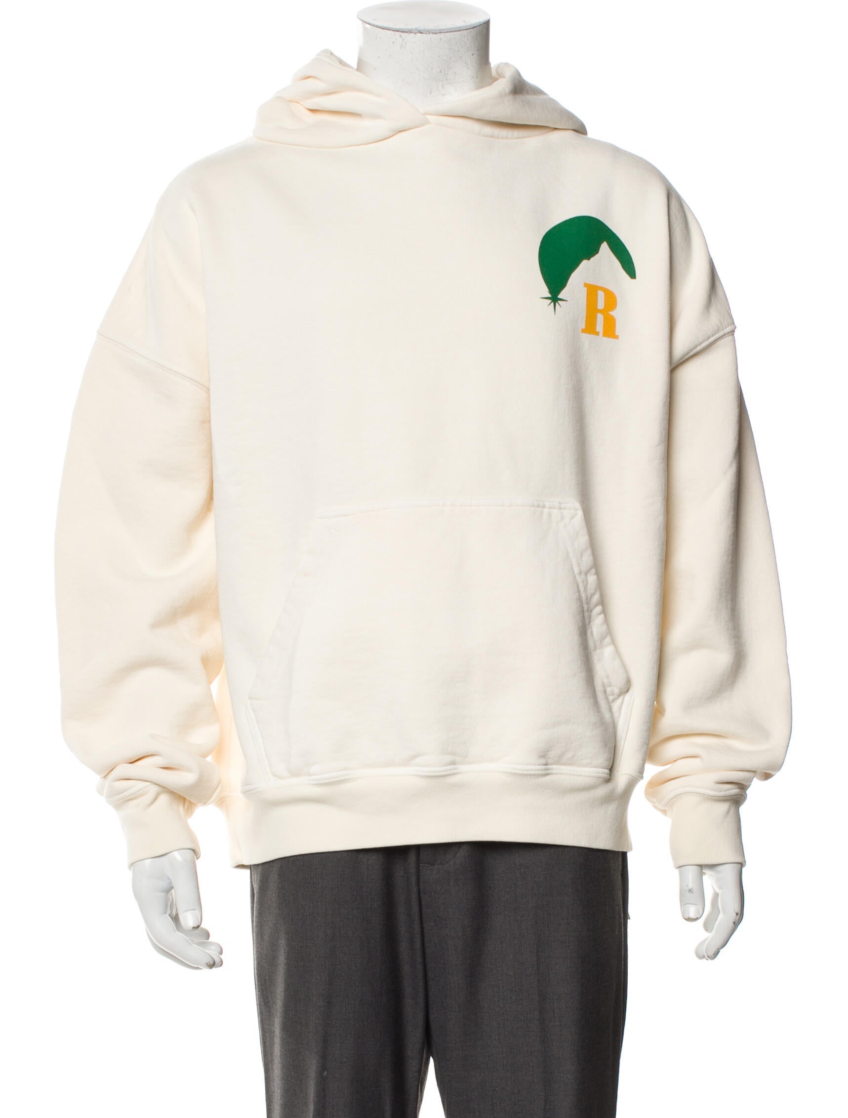 RHUDE V-Neck Long Sleeve Hoodie w/ Tags