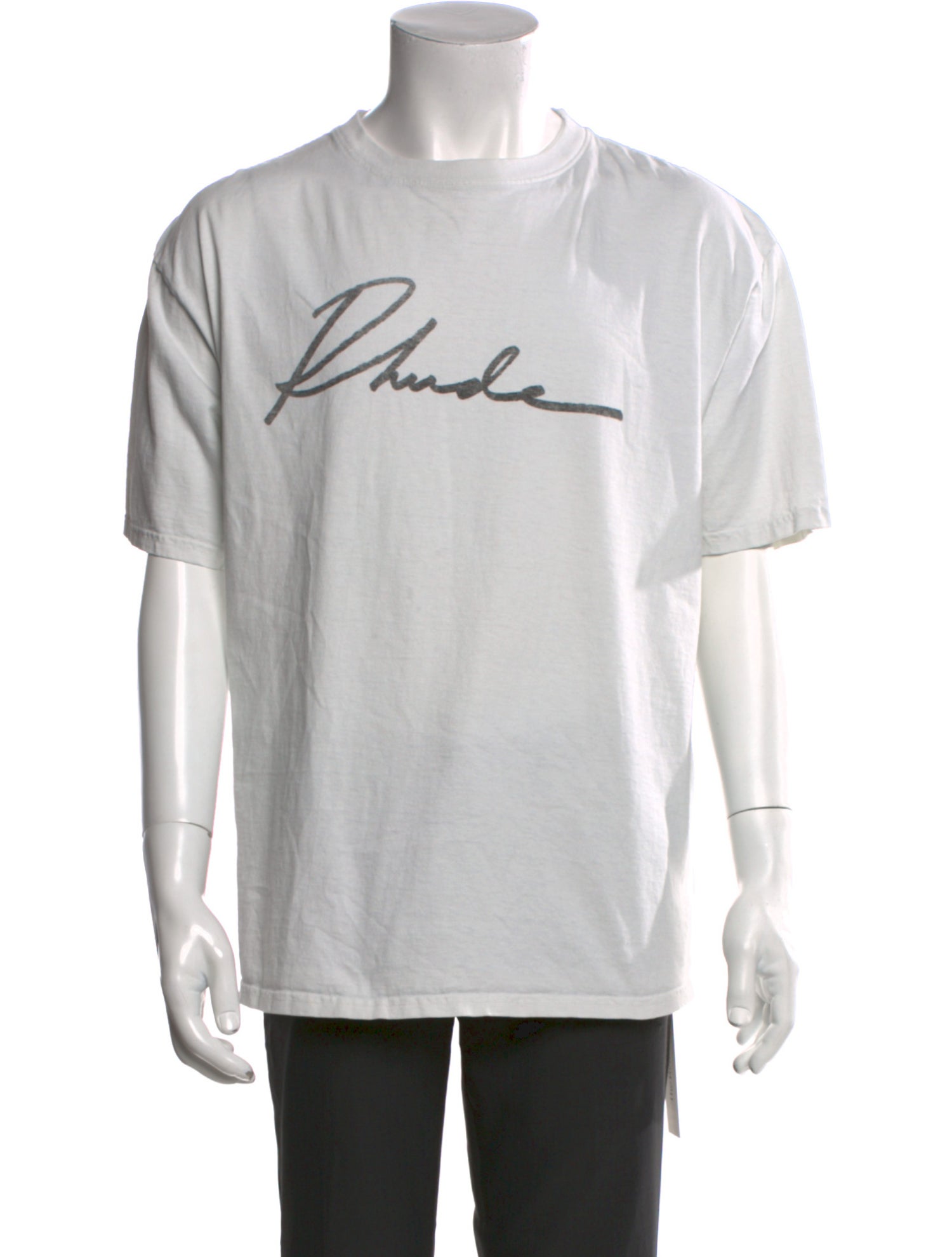 RHUDE Graphic Print Crew Neck T-Shirt