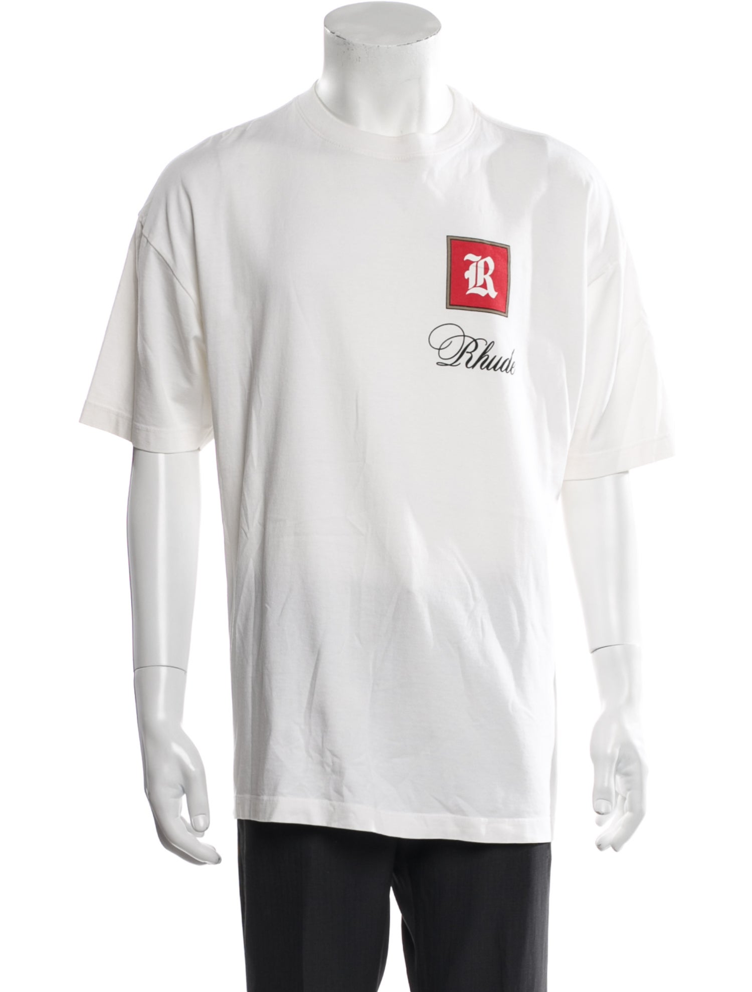 RHUDE Graphic Print Crew Neck T-Shirt