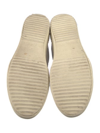 RHUDE Suede Colorblock Pattern Sneakers