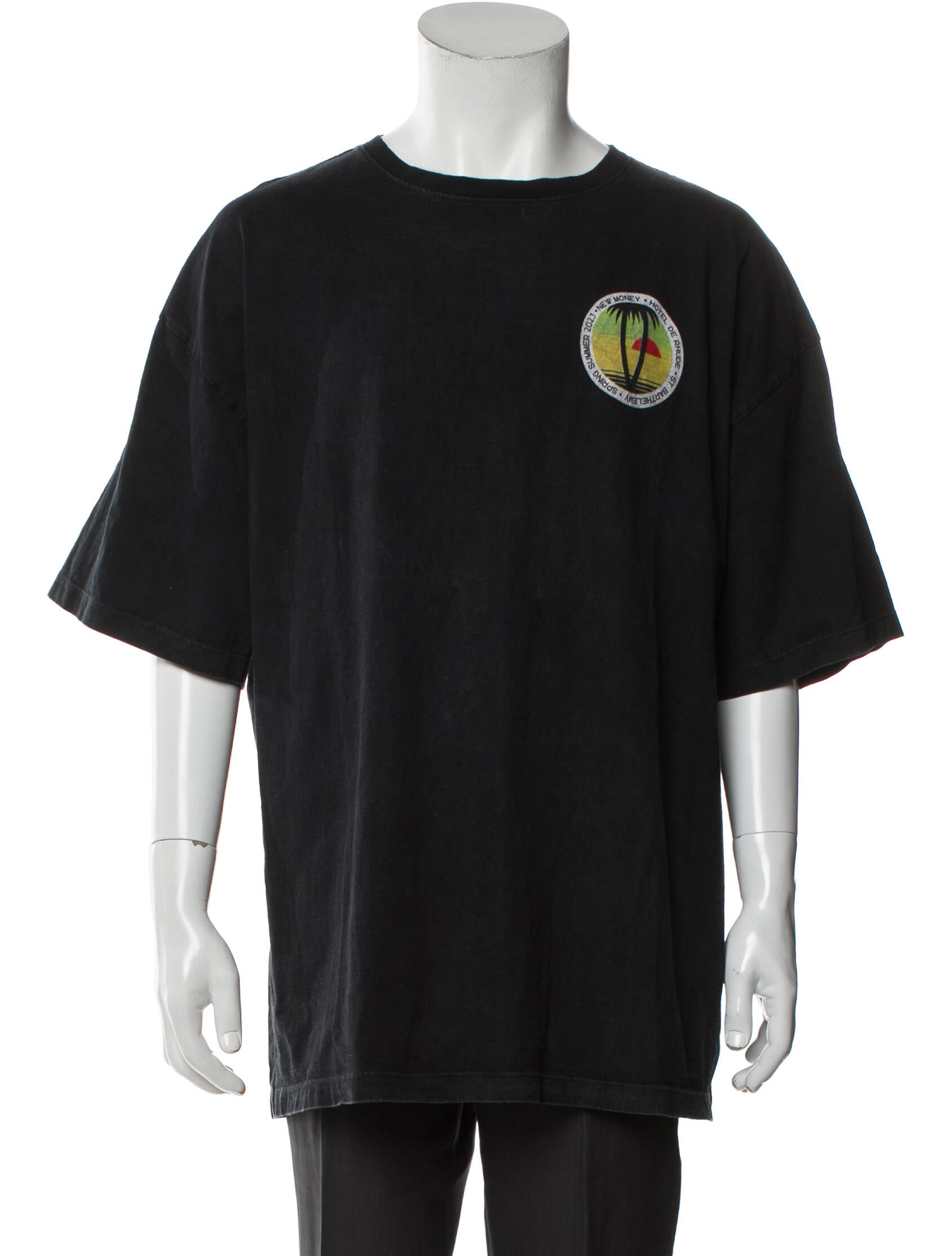 RHUDE Graphic Print Crew Neck T-Shirt