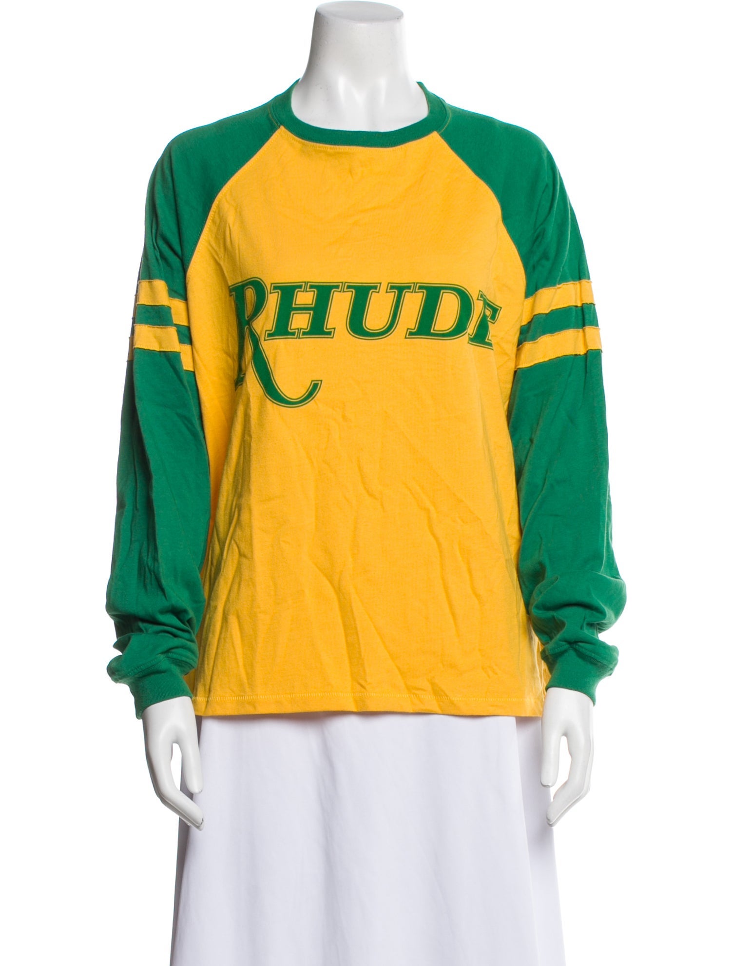 RHUDE Graphic Print Crew Neck Sweatshirt w/ Tags