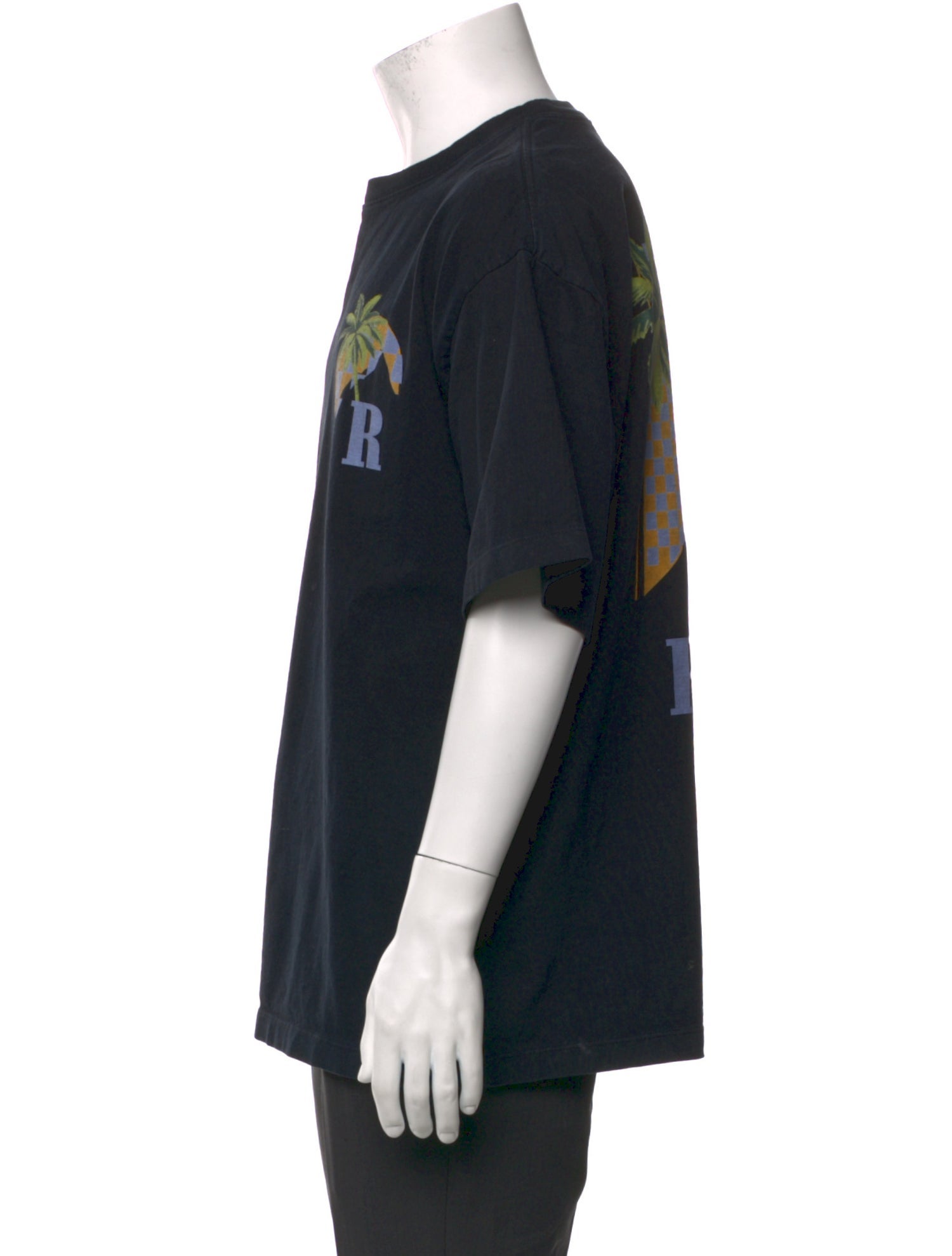 RHUDE Graphic Print Crew Neck T-Shirt