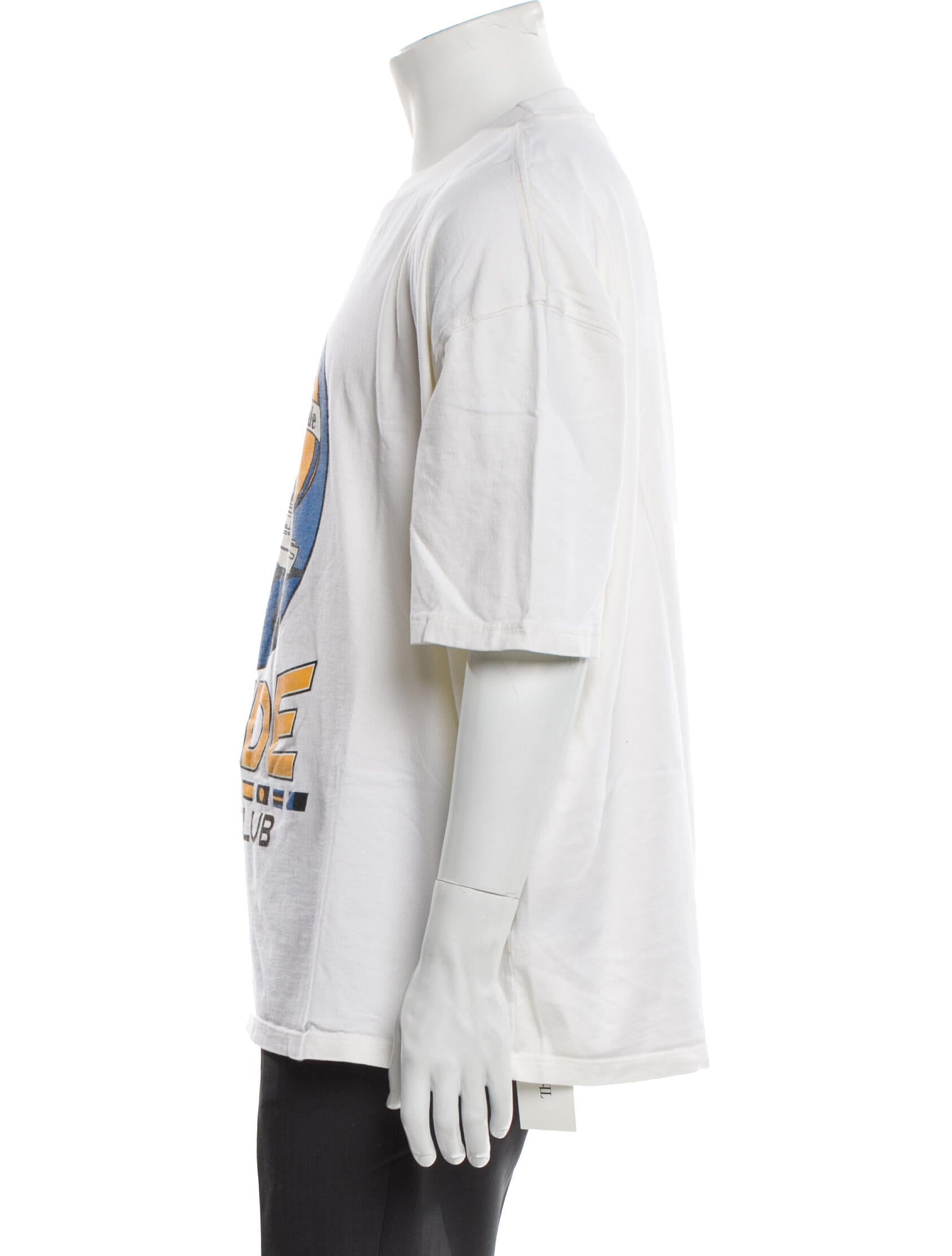 RHUDE Graphic Print Crew Neck T-Shirt