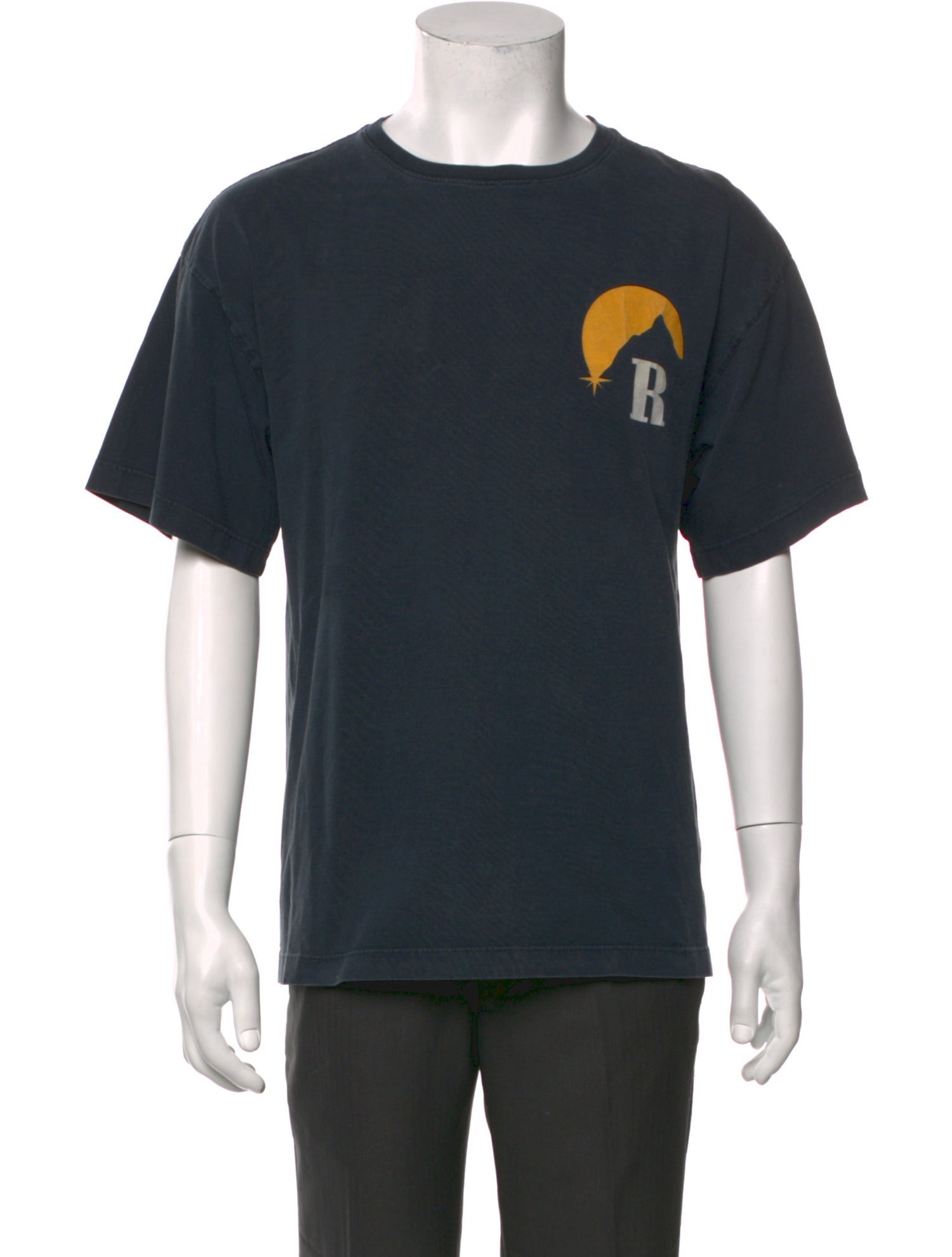 RHUDE Graphic Print Crew Neck T-Shirt