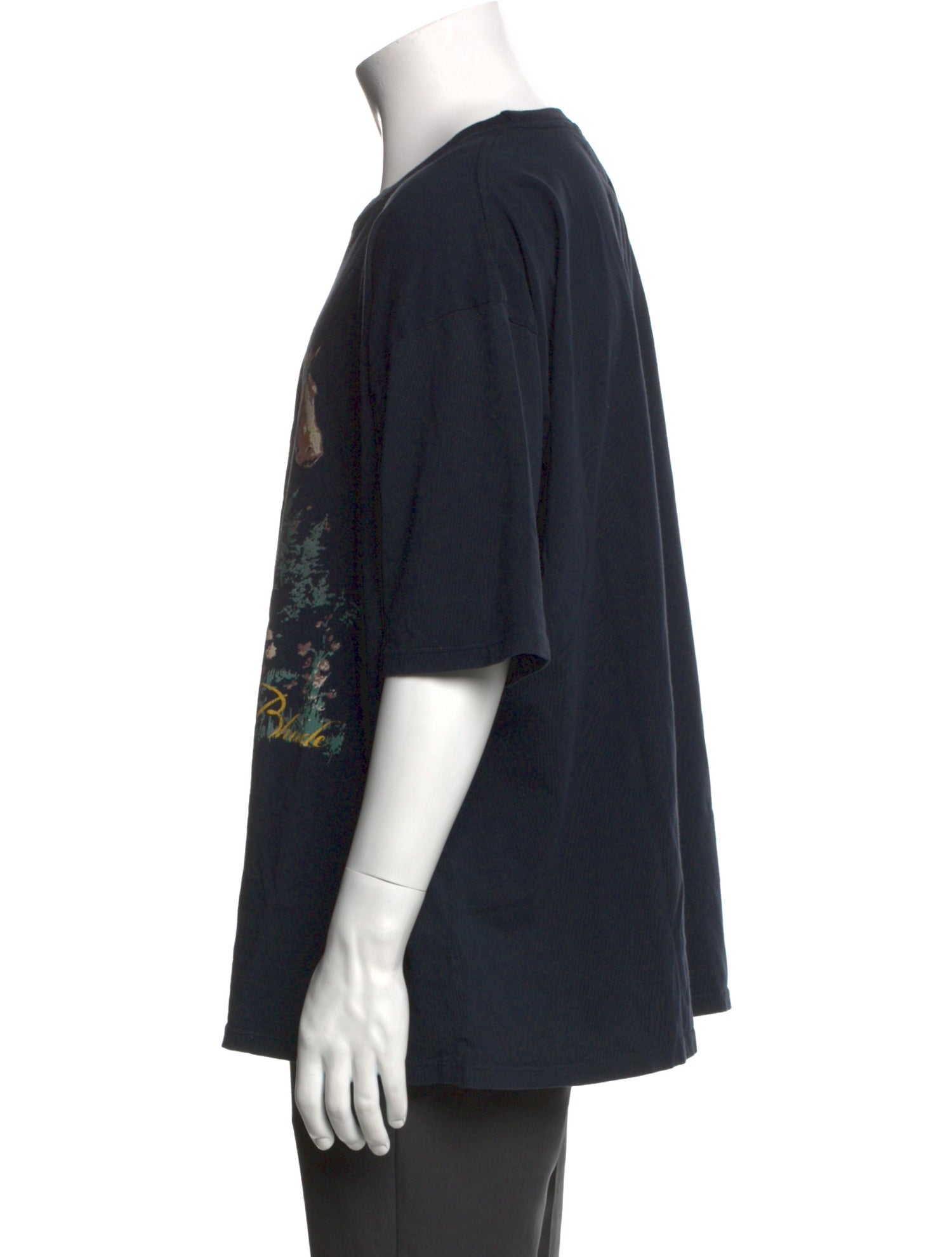 RHUDE Graphic Print Crew Neck T-Shirt