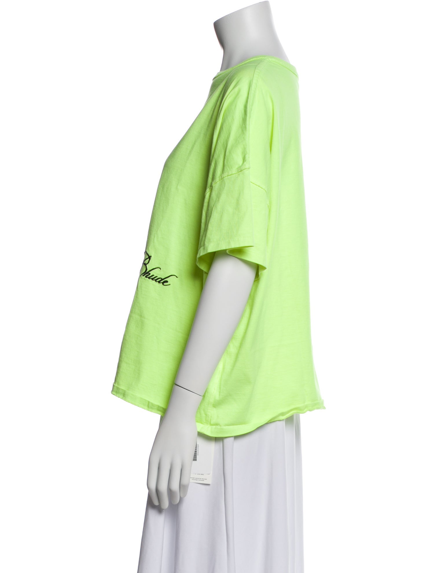 RHUDE Crew Neck Short Sleeve Sweatshirt