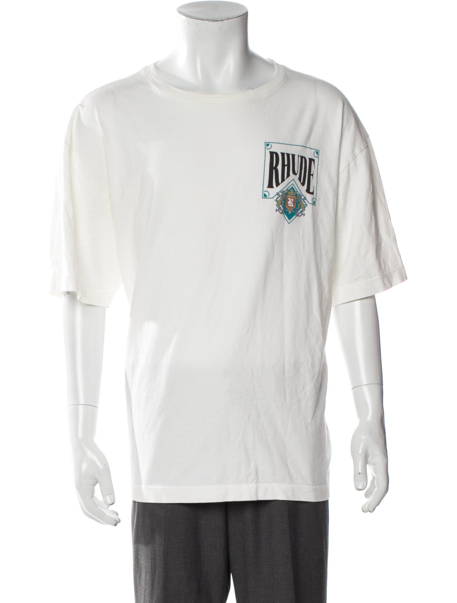 RHUDE Graphic Print Crew Neck T-Shirt