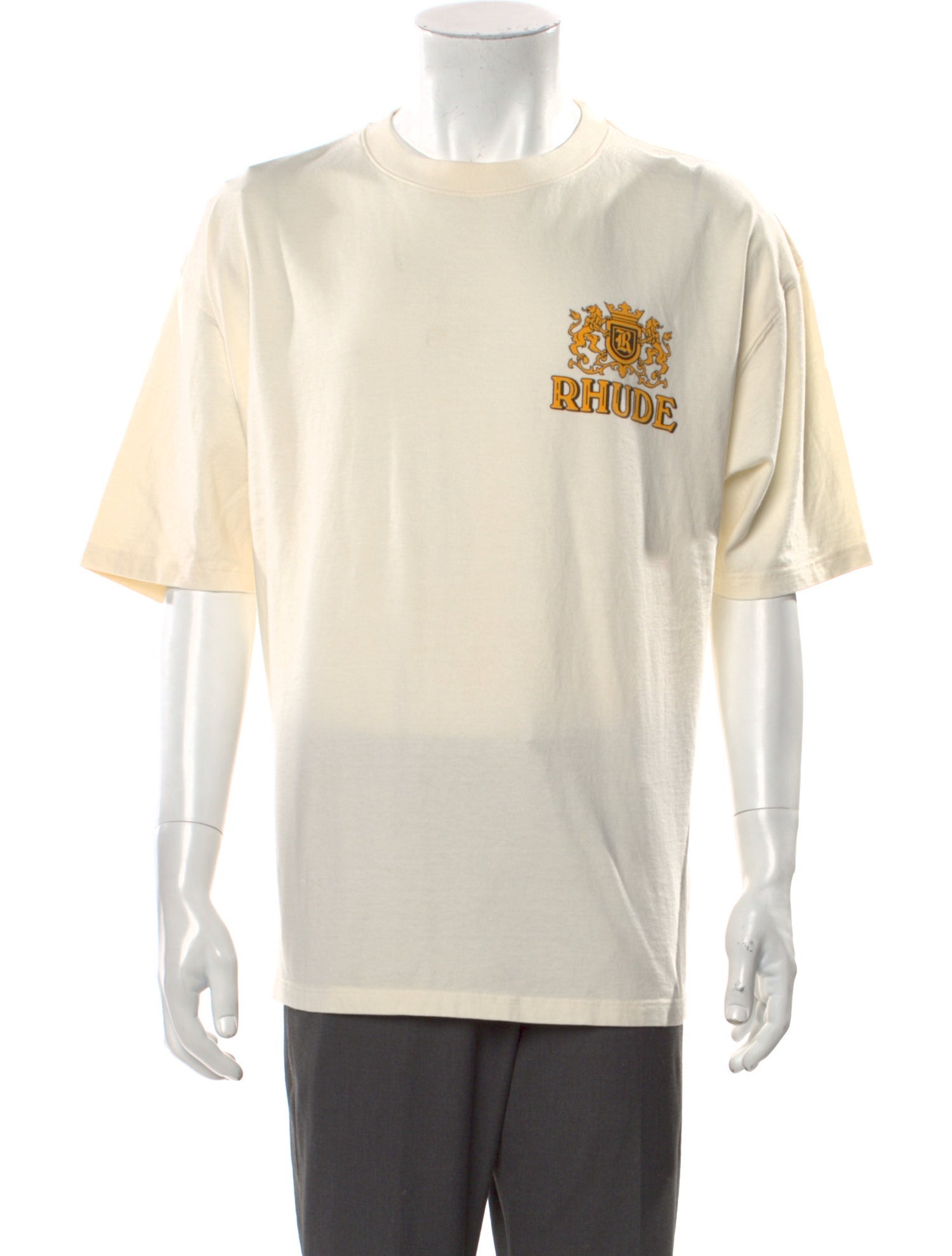 RHUDE Graphic Print Crew Neck T-Shirt