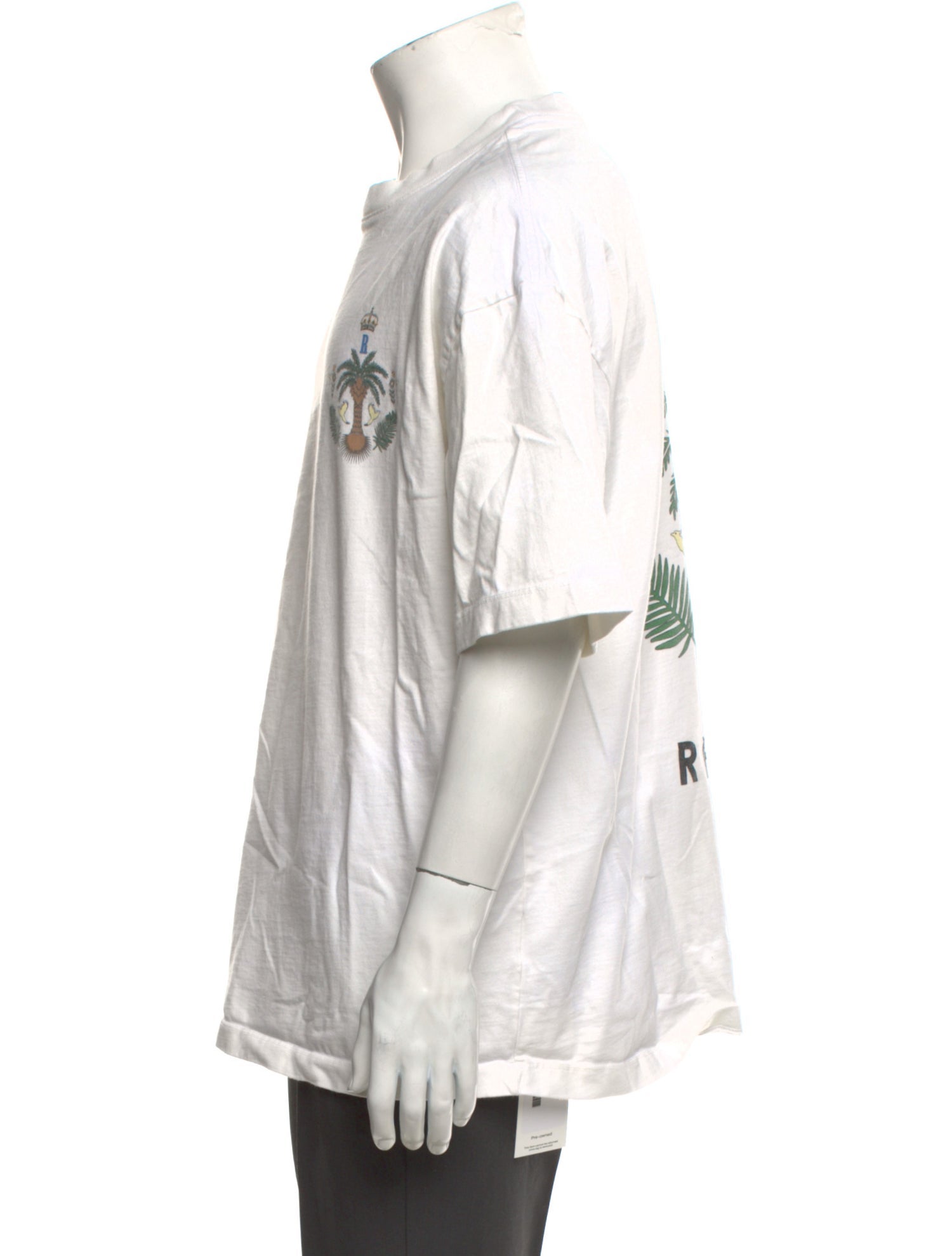 RHUDE Graphic Print Crew Neck T-Shirt