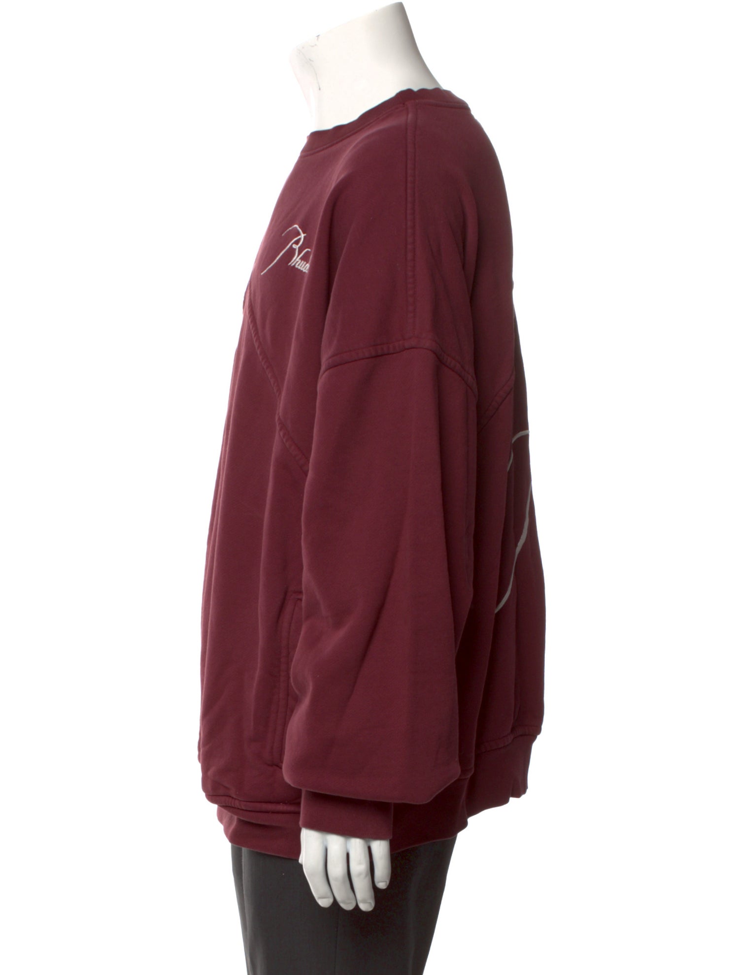 RHUDE Graphic Print Crew Neck Sweatshirt