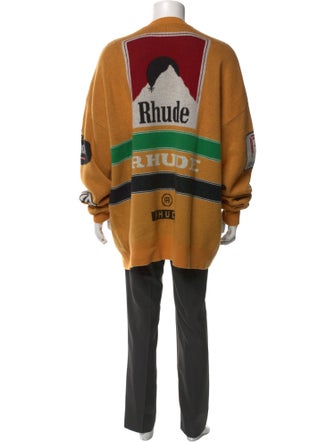 RHUDE Wool Graphic Print Pullover