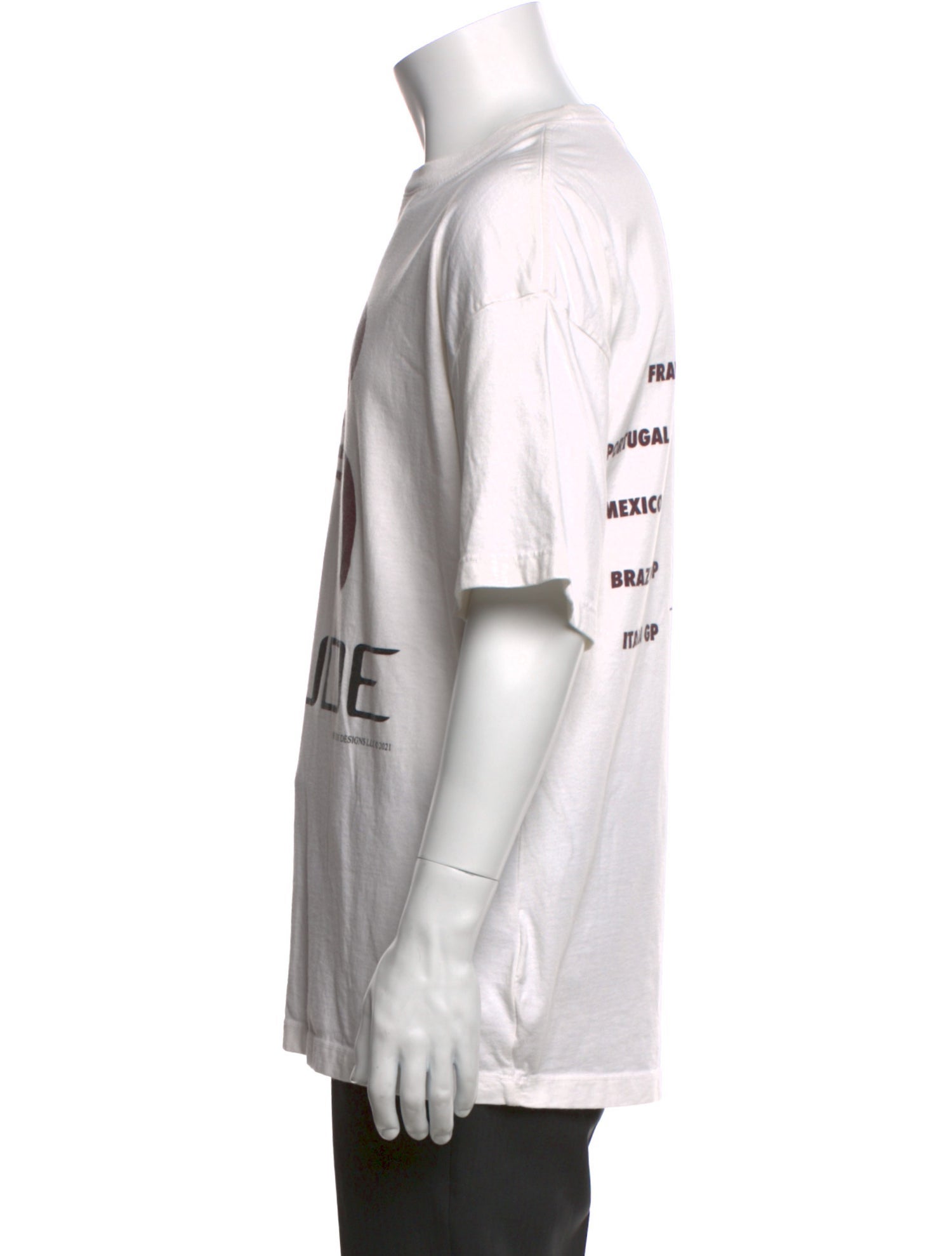 RHUDE Graphic Print Crew Neck T-Shirt